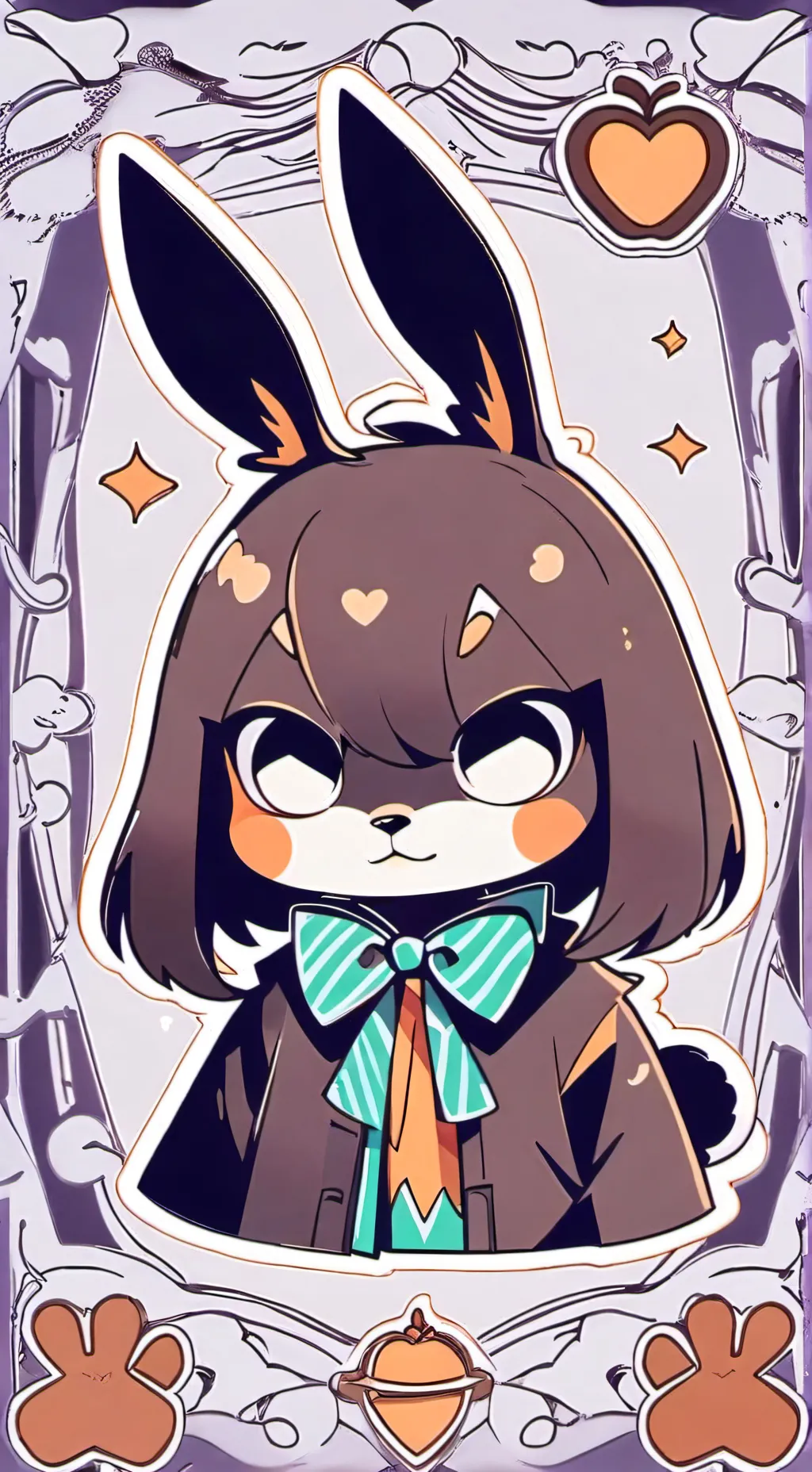 ai character: COCOA- (DW) background