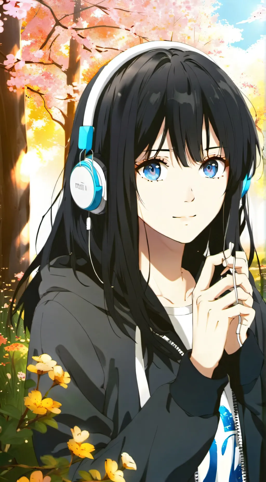 ai character: Suzume background