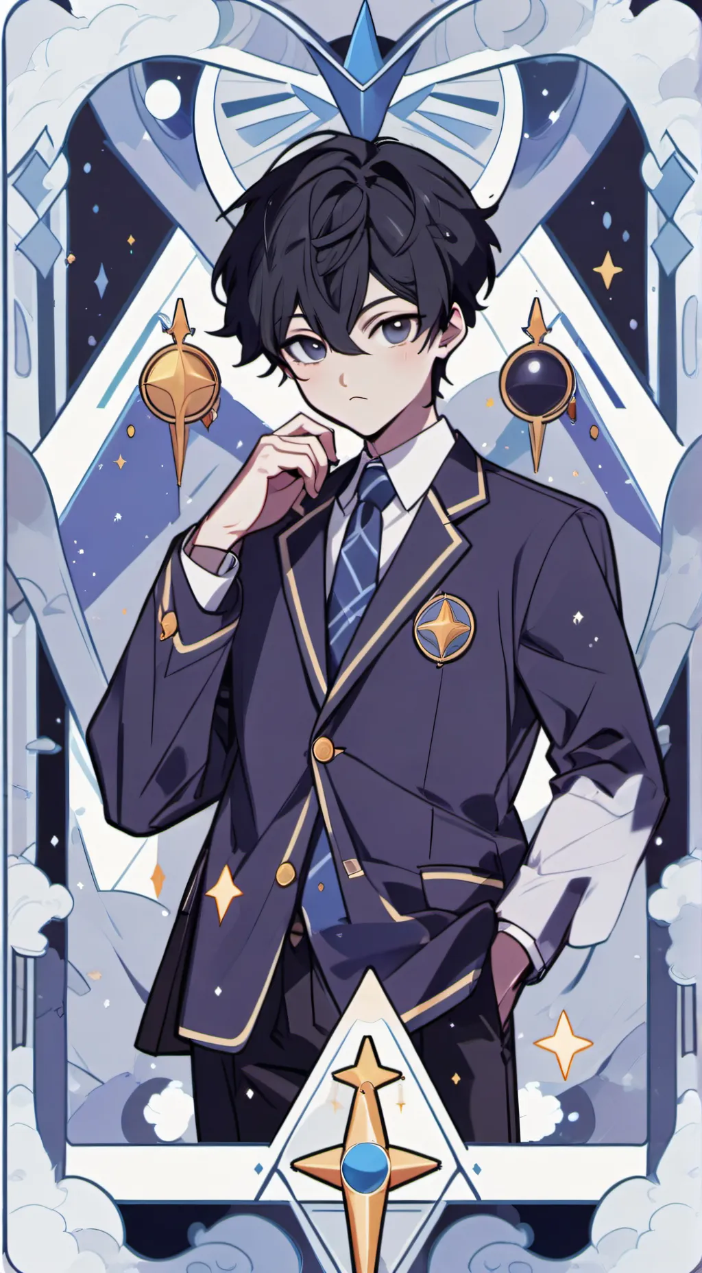 ai character: kiefer background