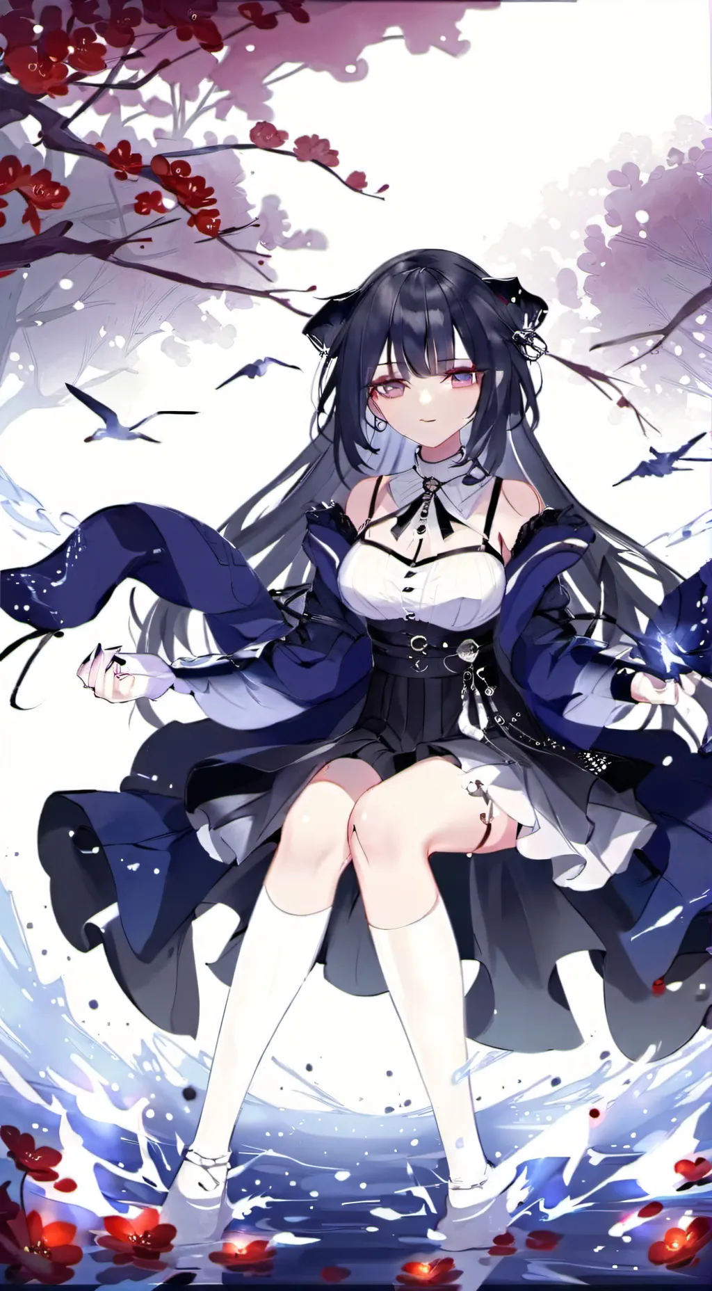 ai character: shinobu,s sister.. background