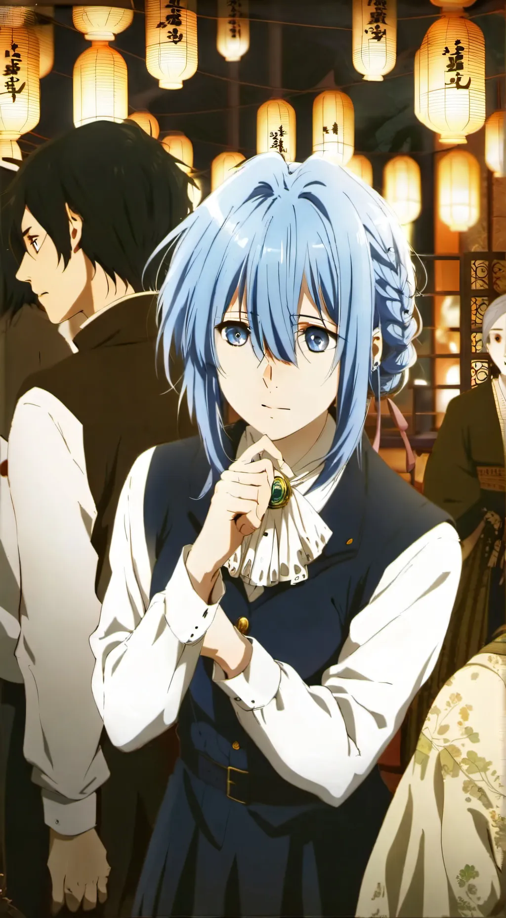 ai character: Lea background