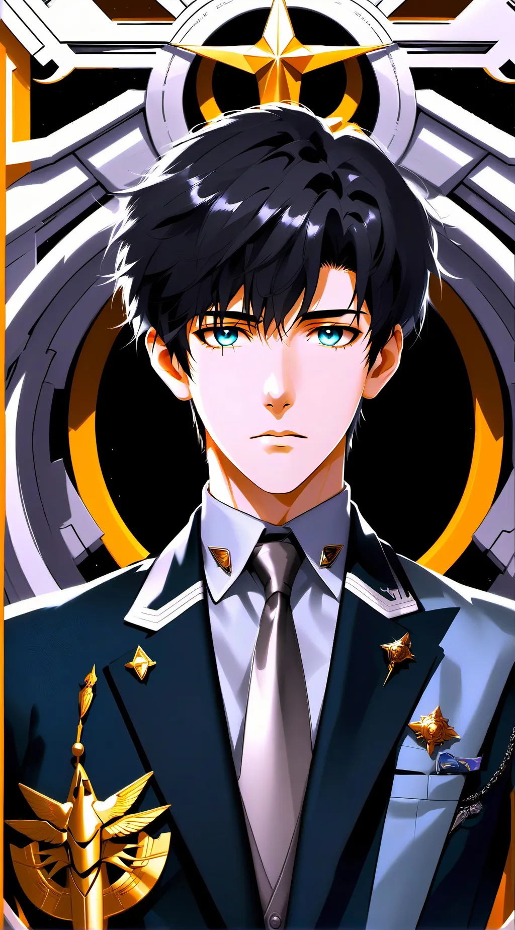 ai character: Kaworu Nagisa background