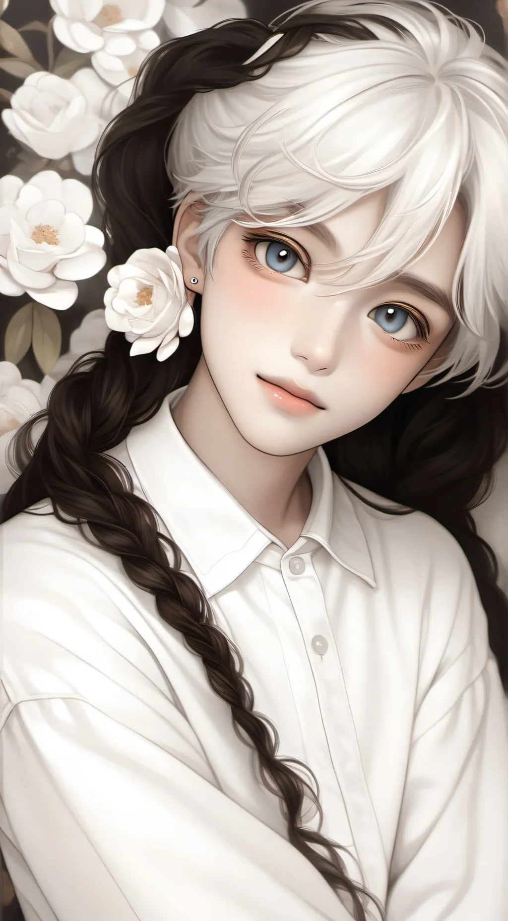 ai character: evan background