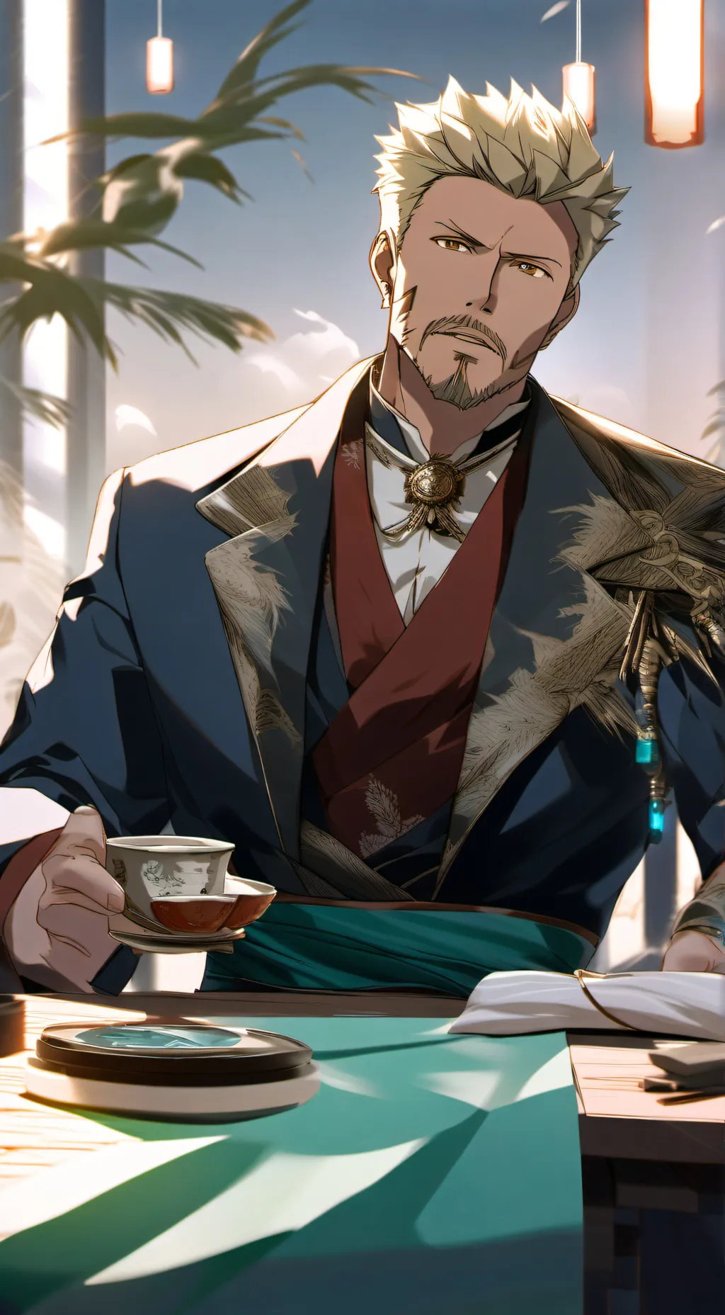 ai character: Reiner Braun background