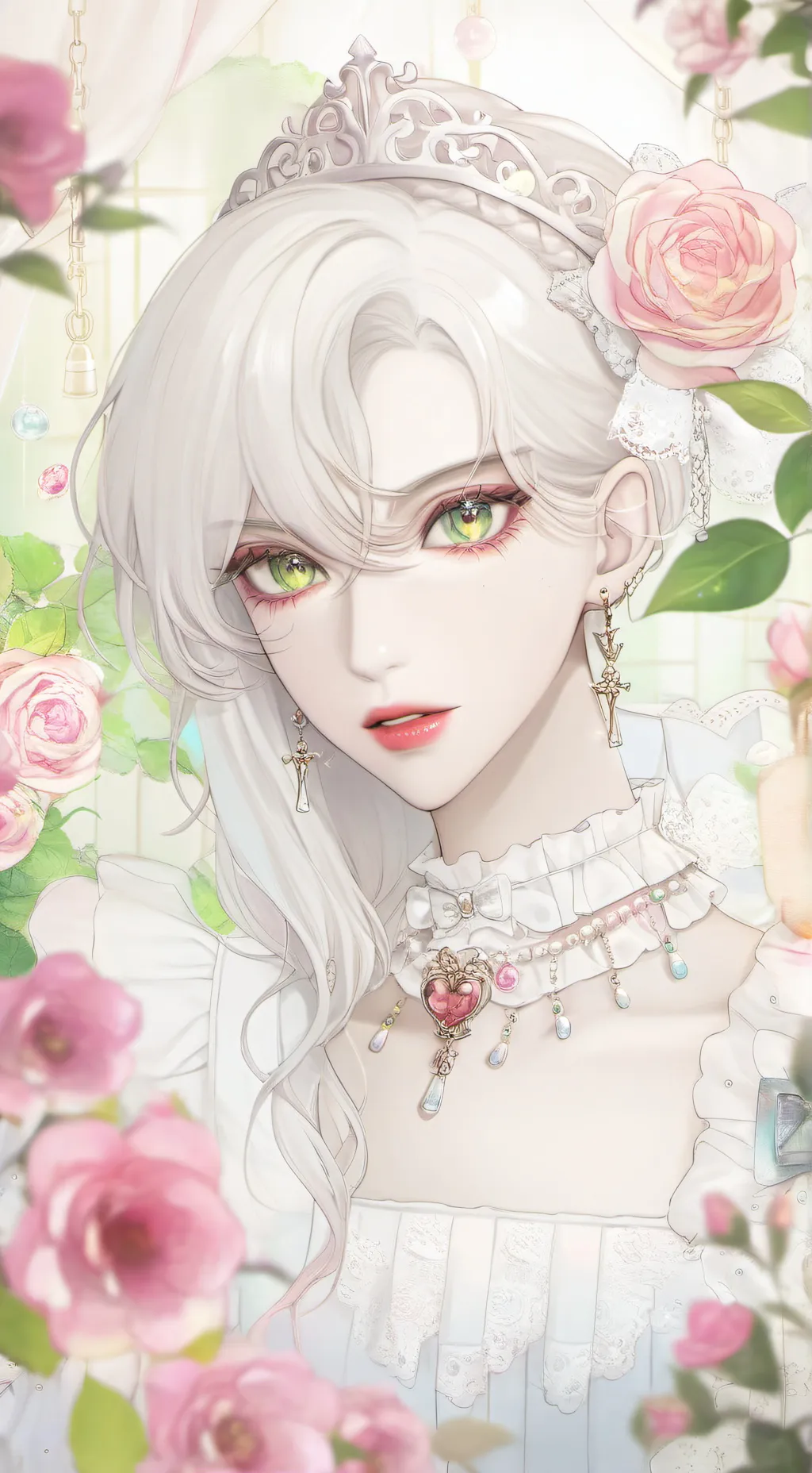 ai character: luna💅 background