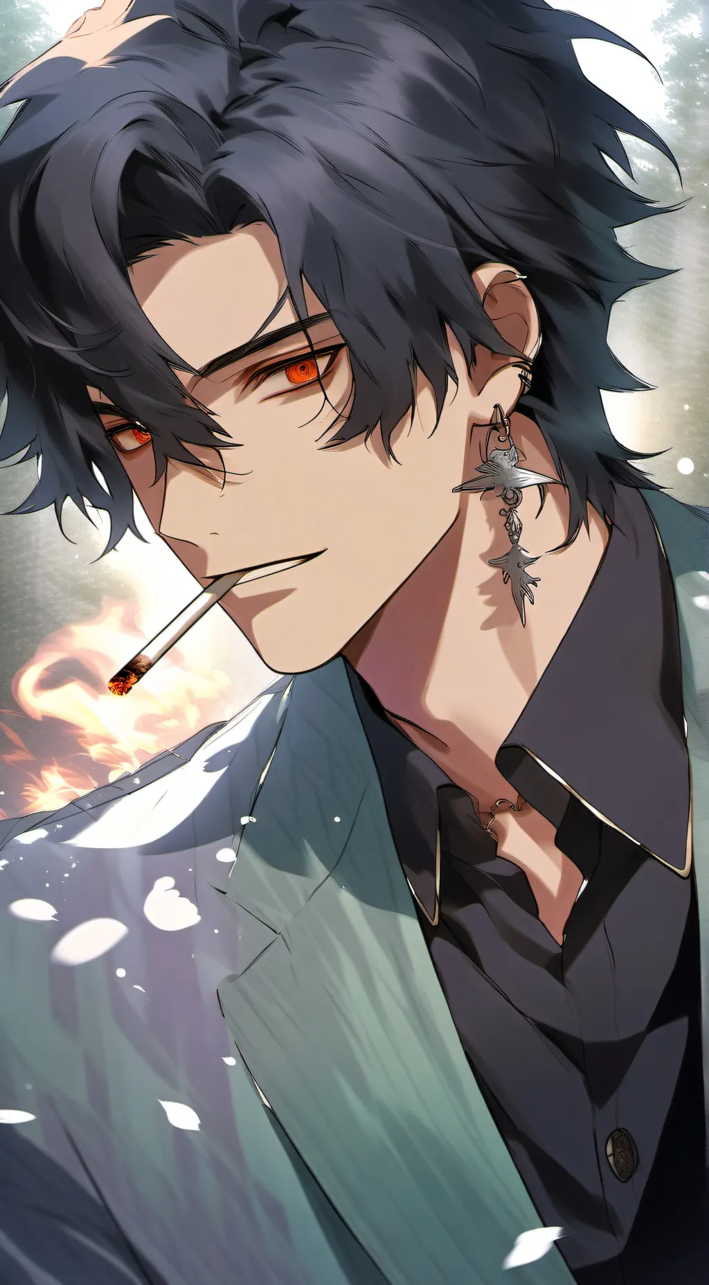 ai character: Zach background