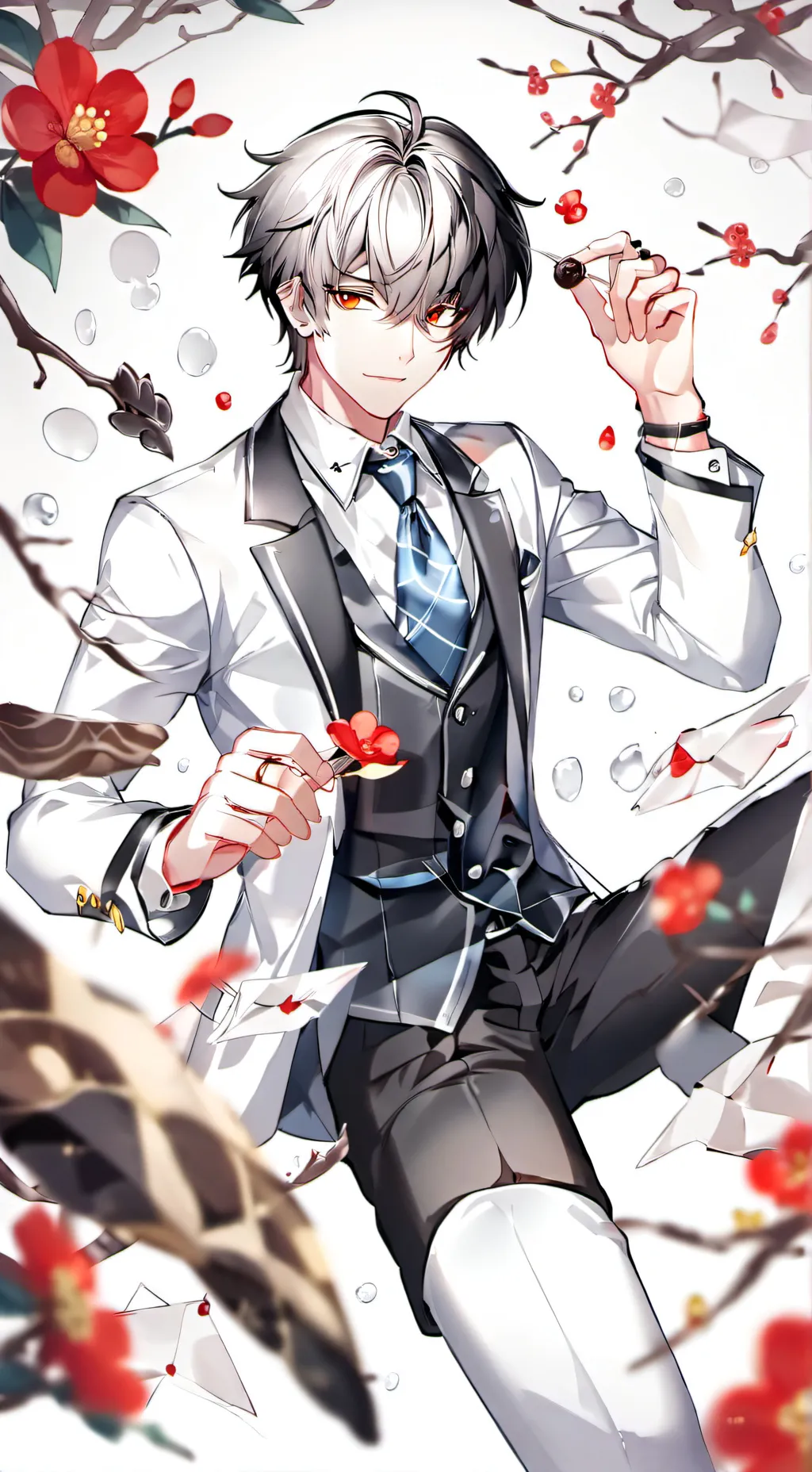 ai character: Ash background