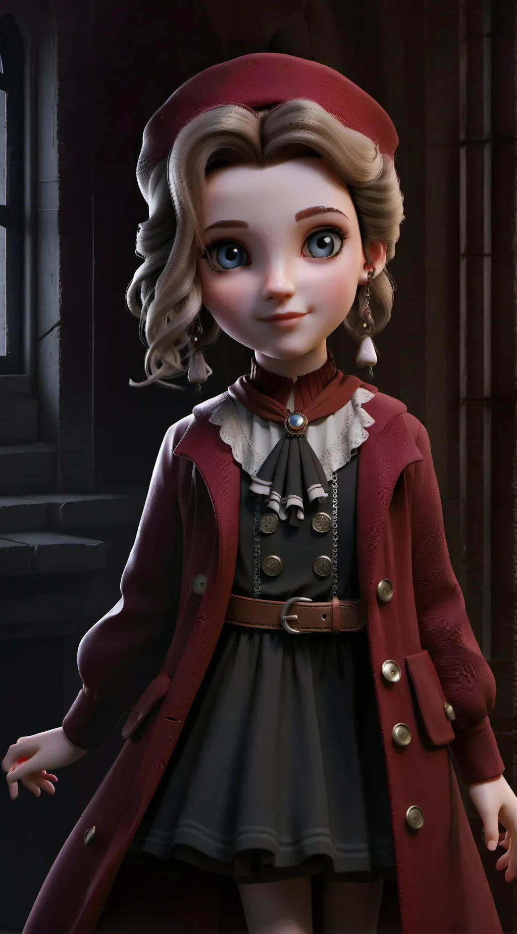 ai character: amder ⚠️ alert  background