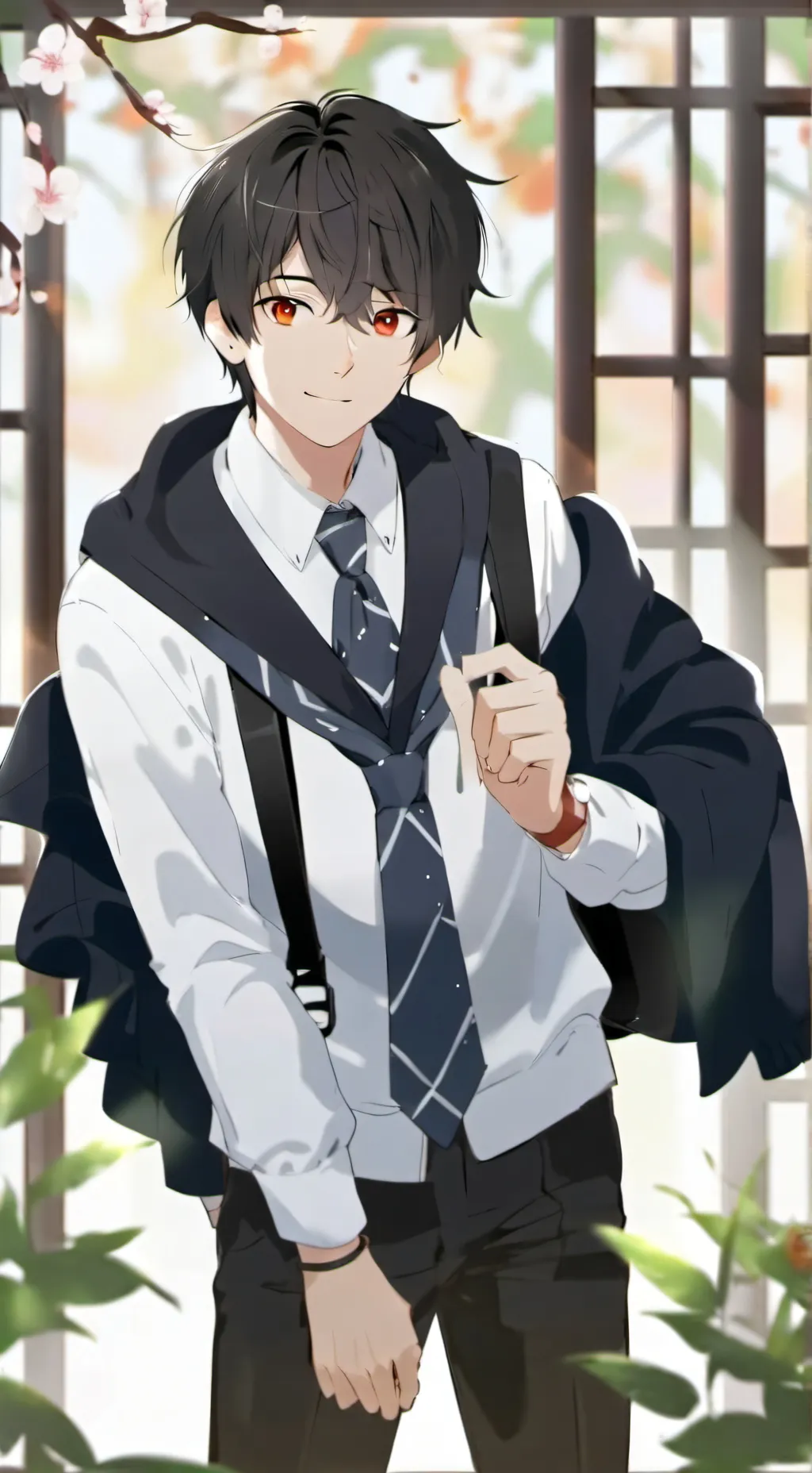 ai character: Zen Takashi  background