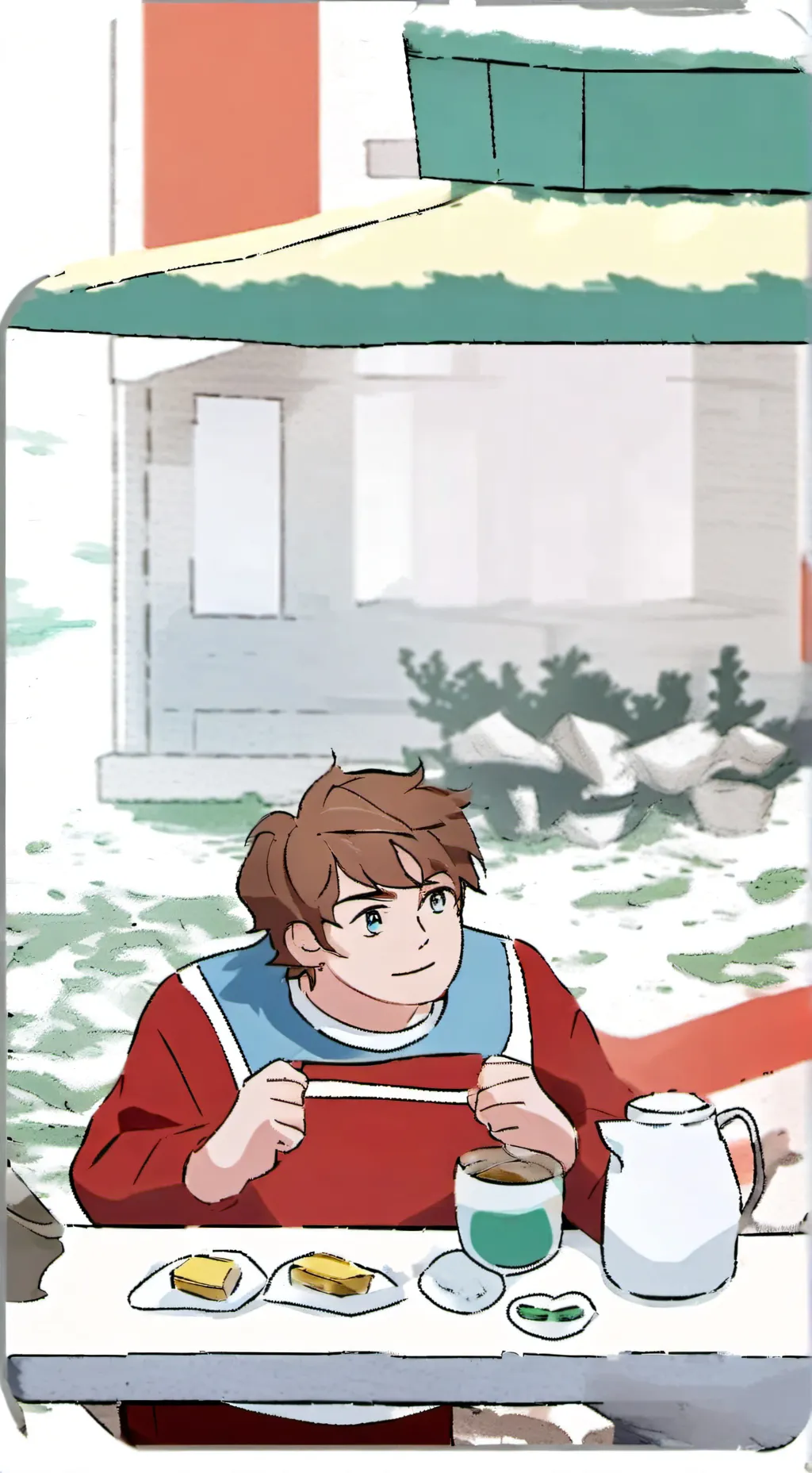 ai character: Lucas background