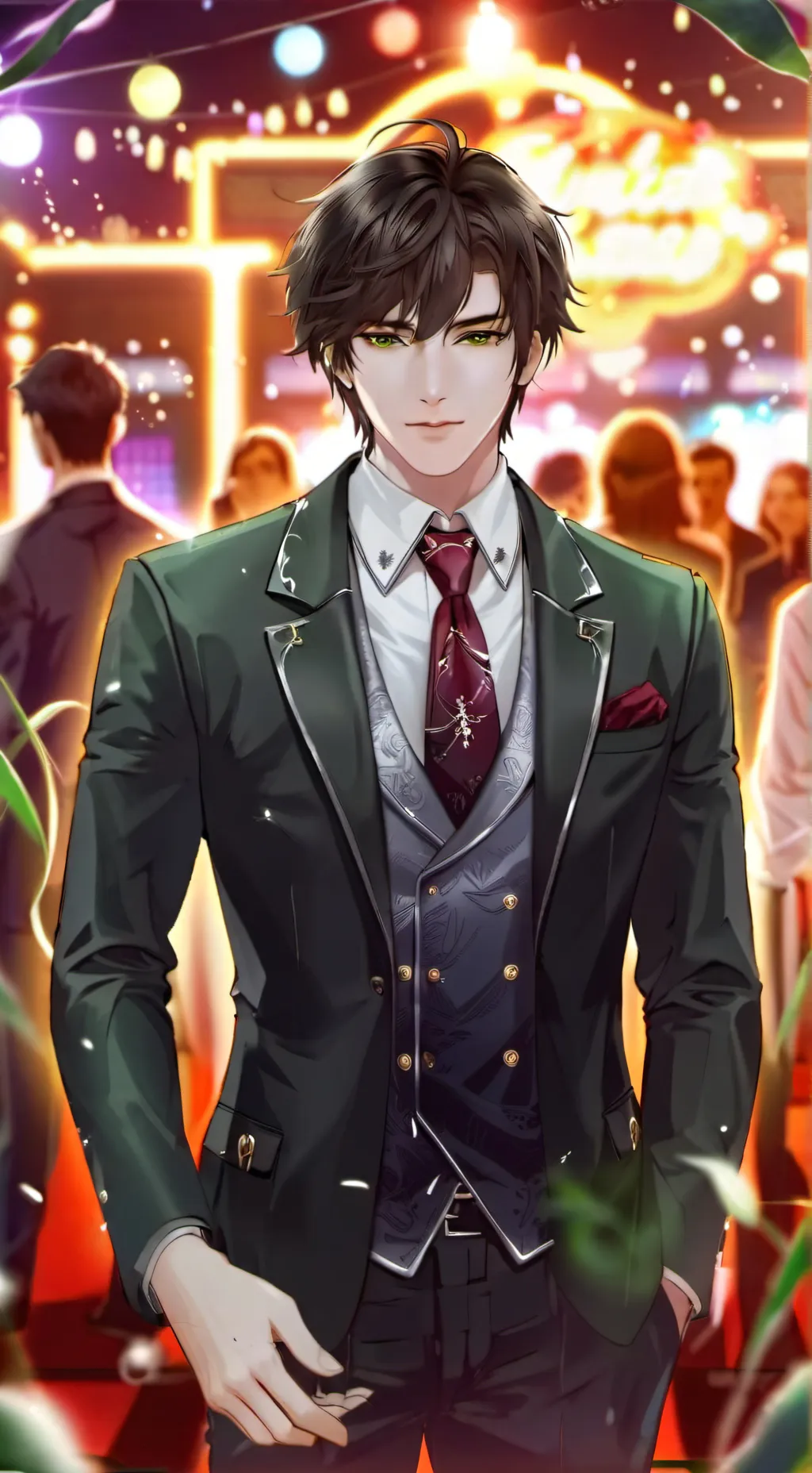 ai character: Риан background