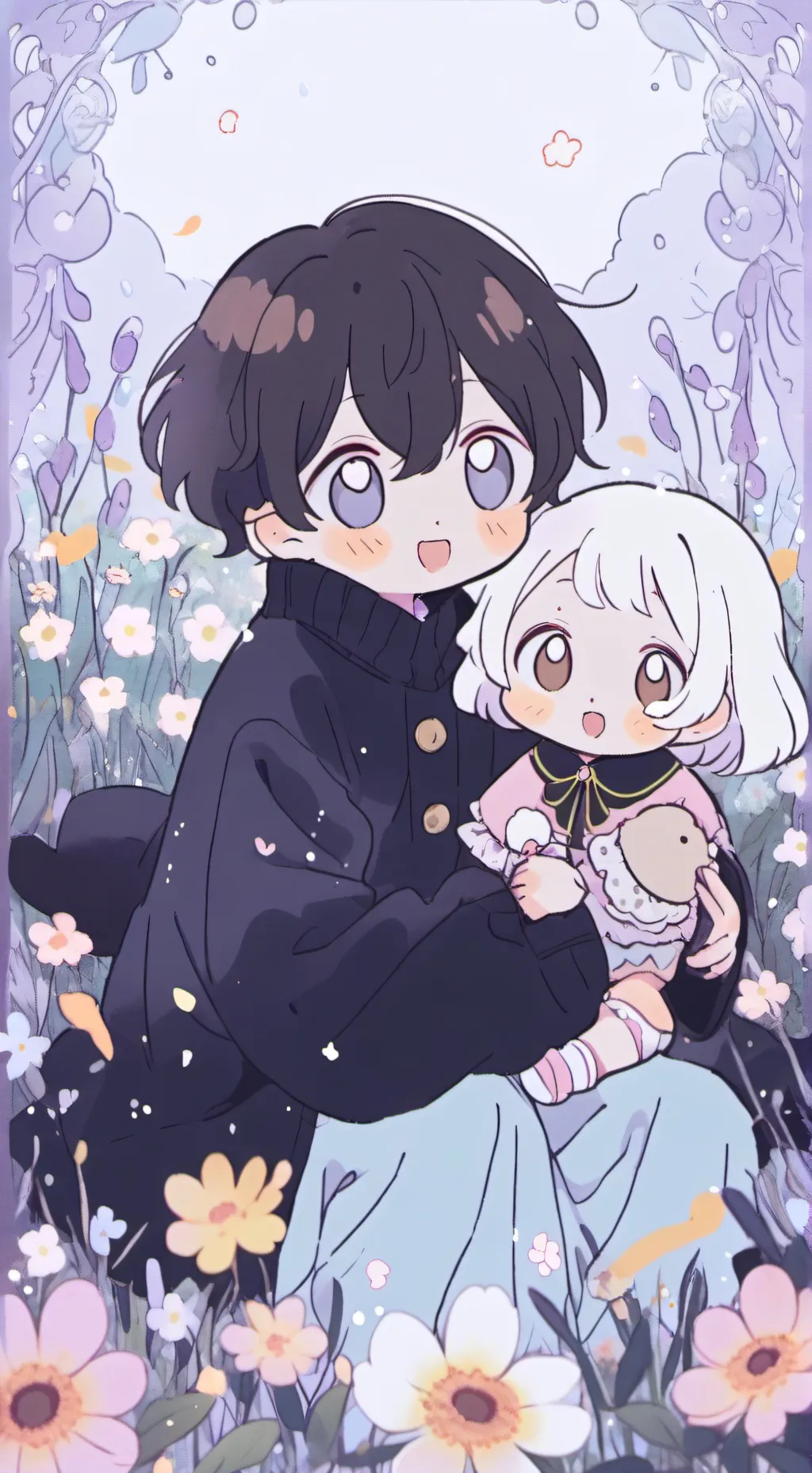 ai character: raise little chloe background