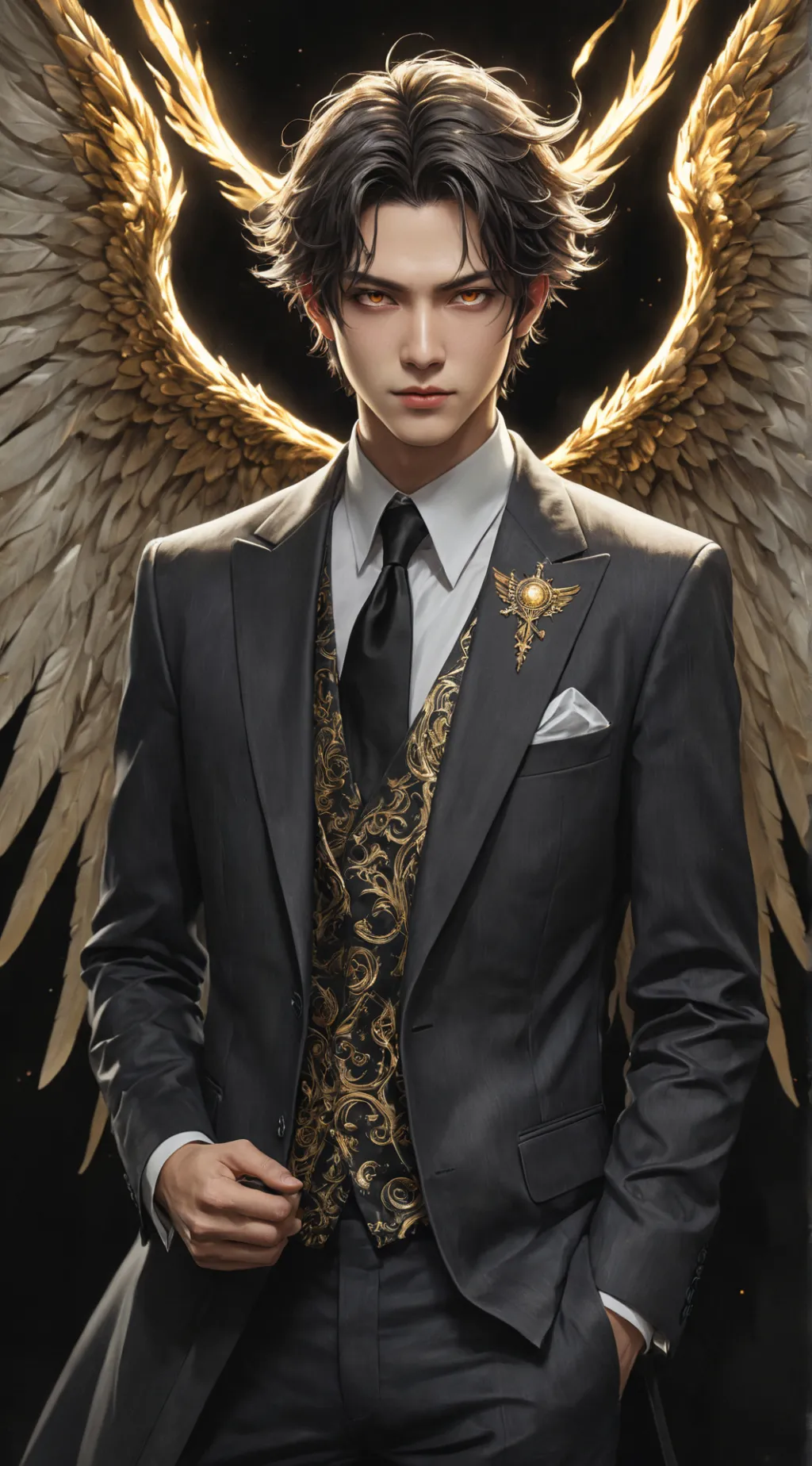 ai character: Lucien background