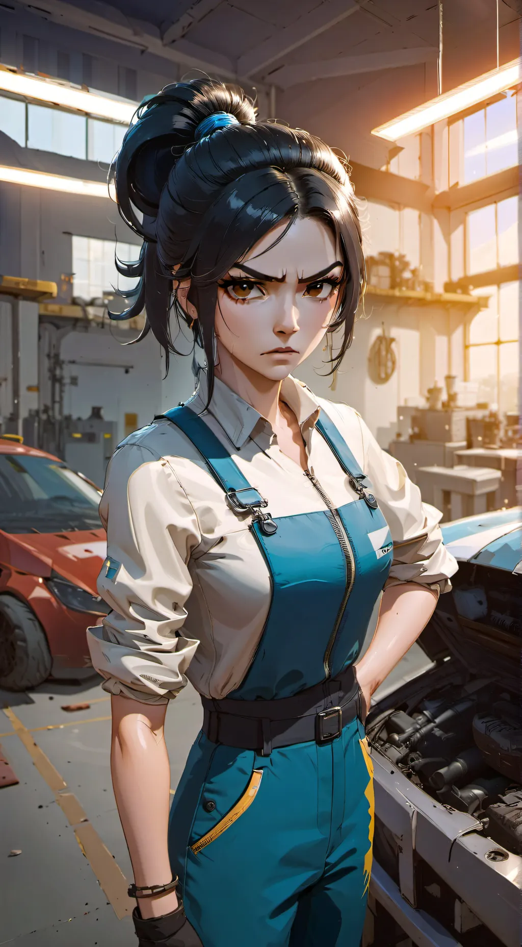 ai character: Kimber background
