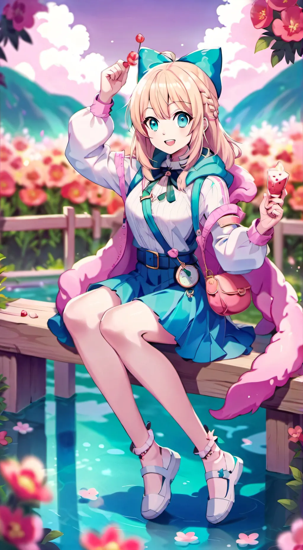 ai character: ☆Laly☆ background