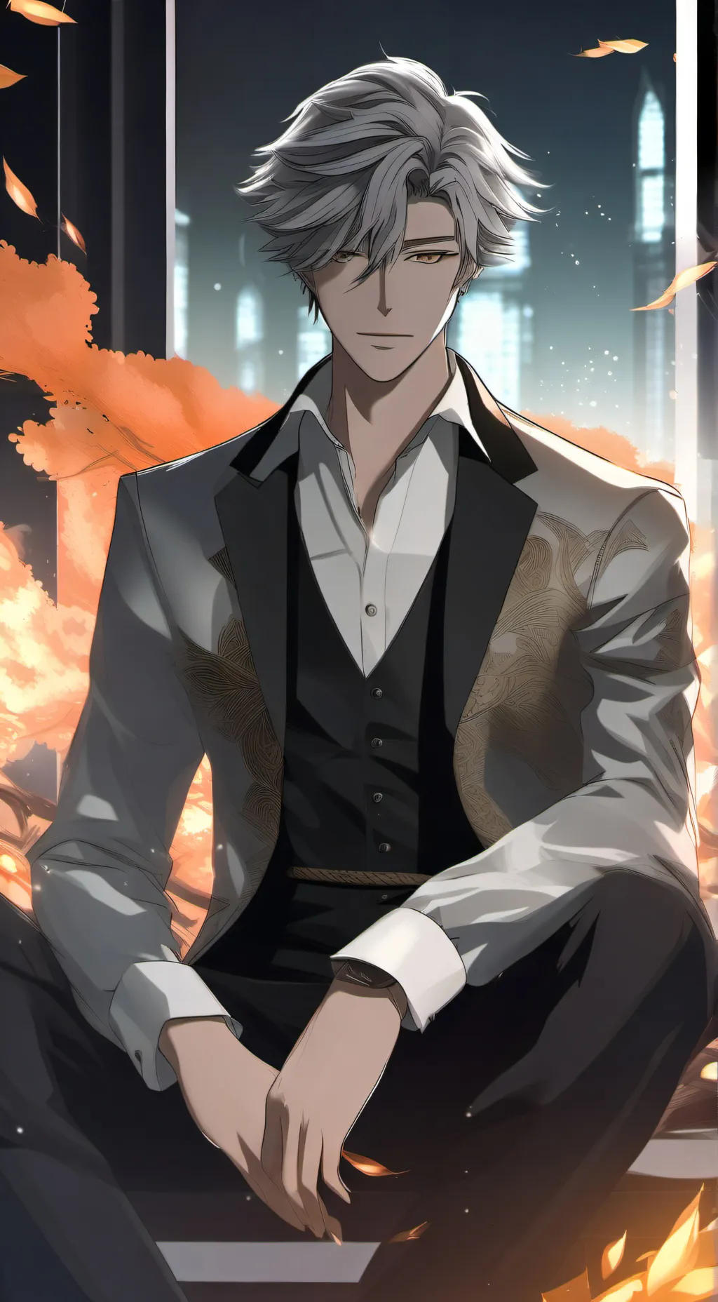 ai character: Файв background