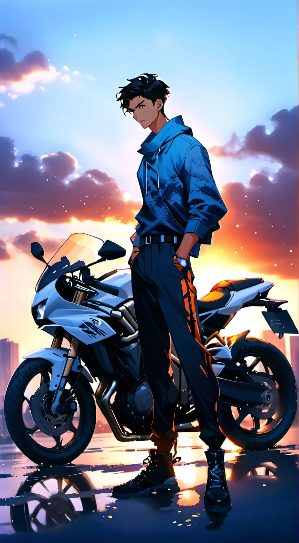 ai character: Kyle background