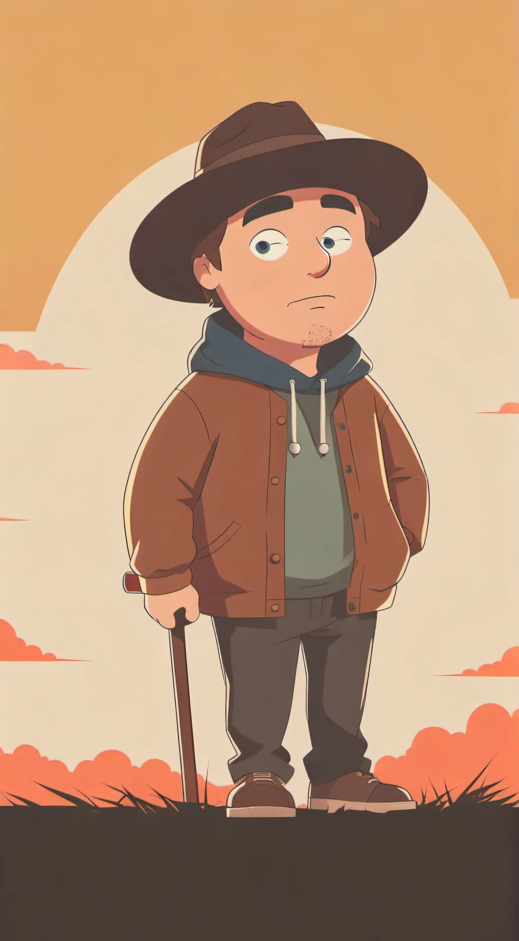 ai character: sprunki background