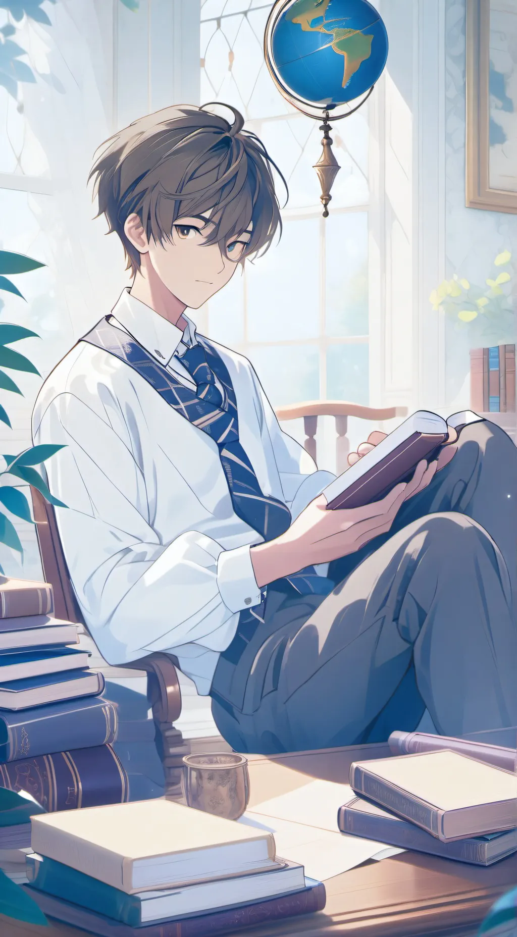 ai character: demion background