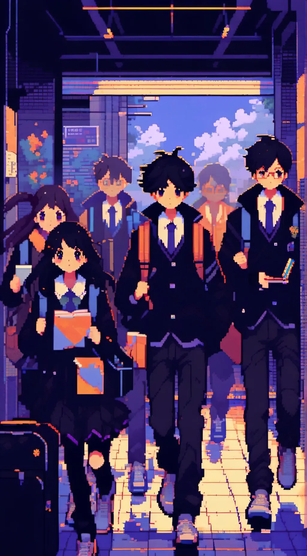 ai character: school background