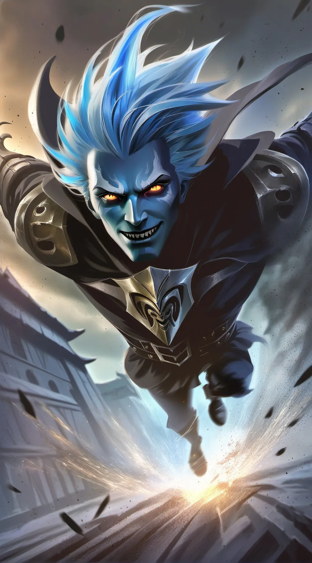 ai character: Ugly background