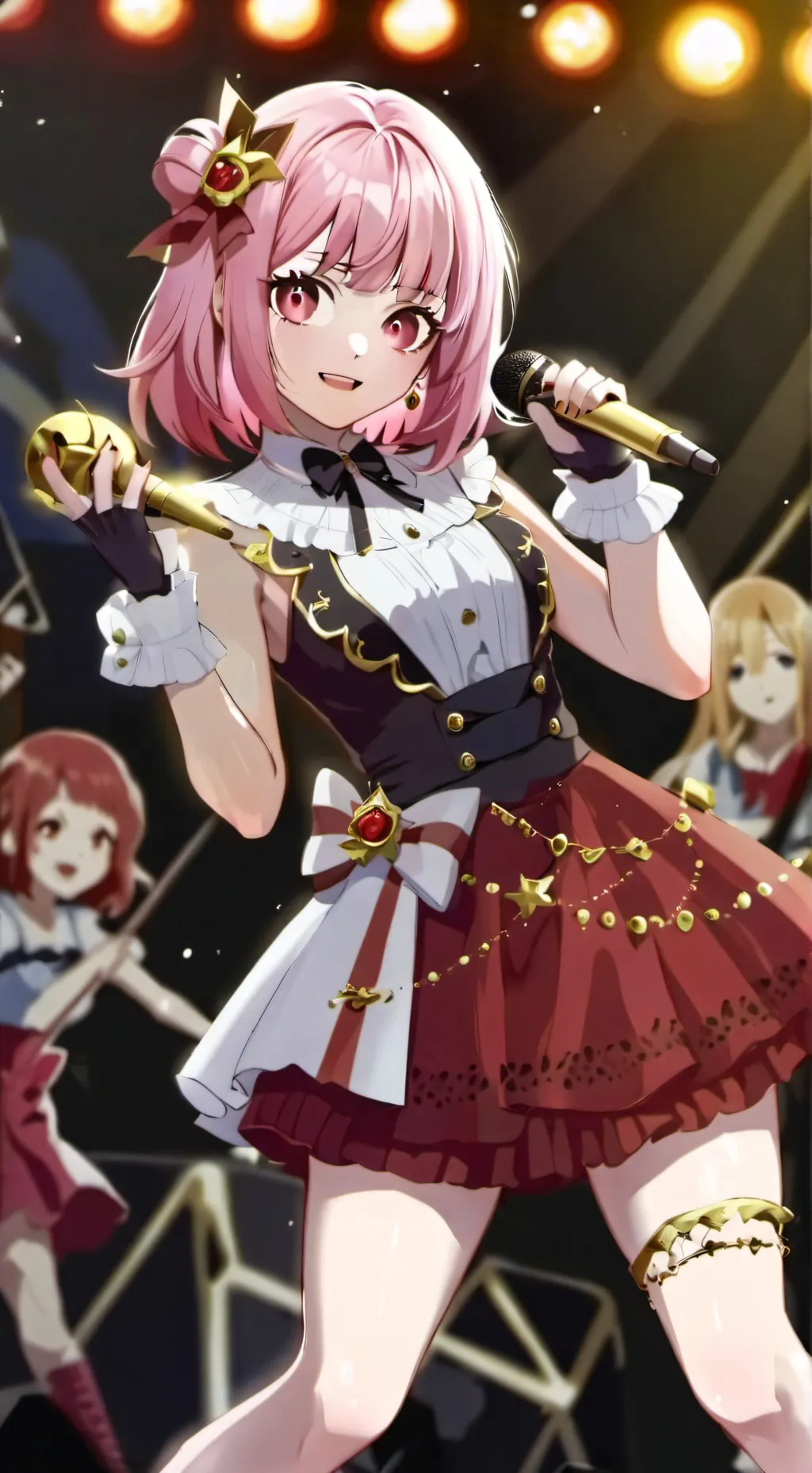 ai character: Cherry Blossom  background