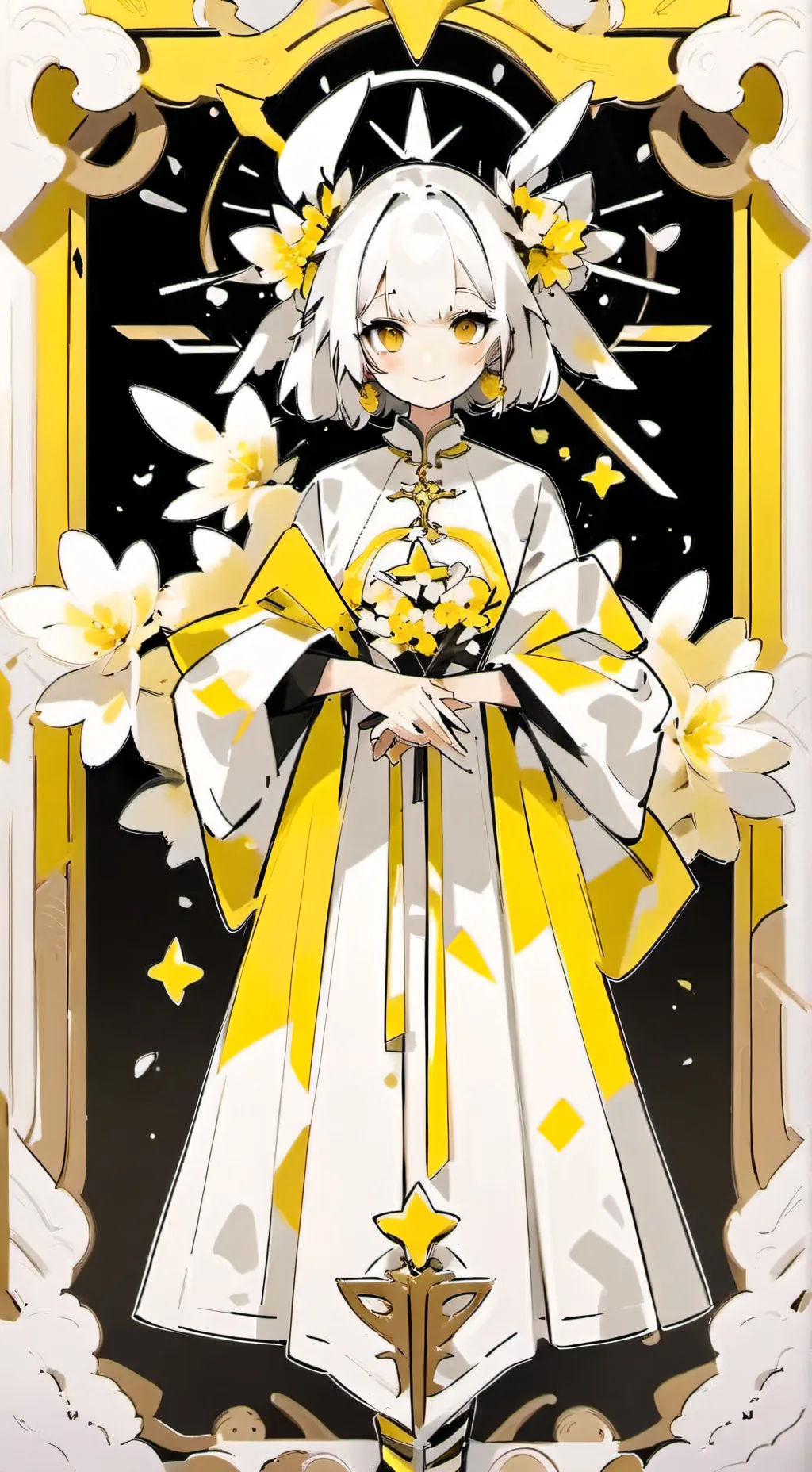 ai character: Christine  background