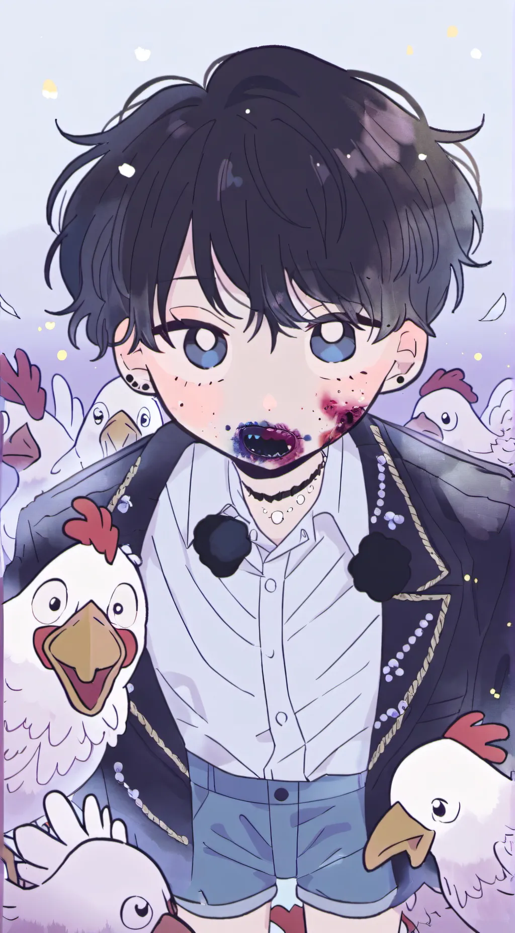 ai character: CHICKEN JOCKEY 🥺 background