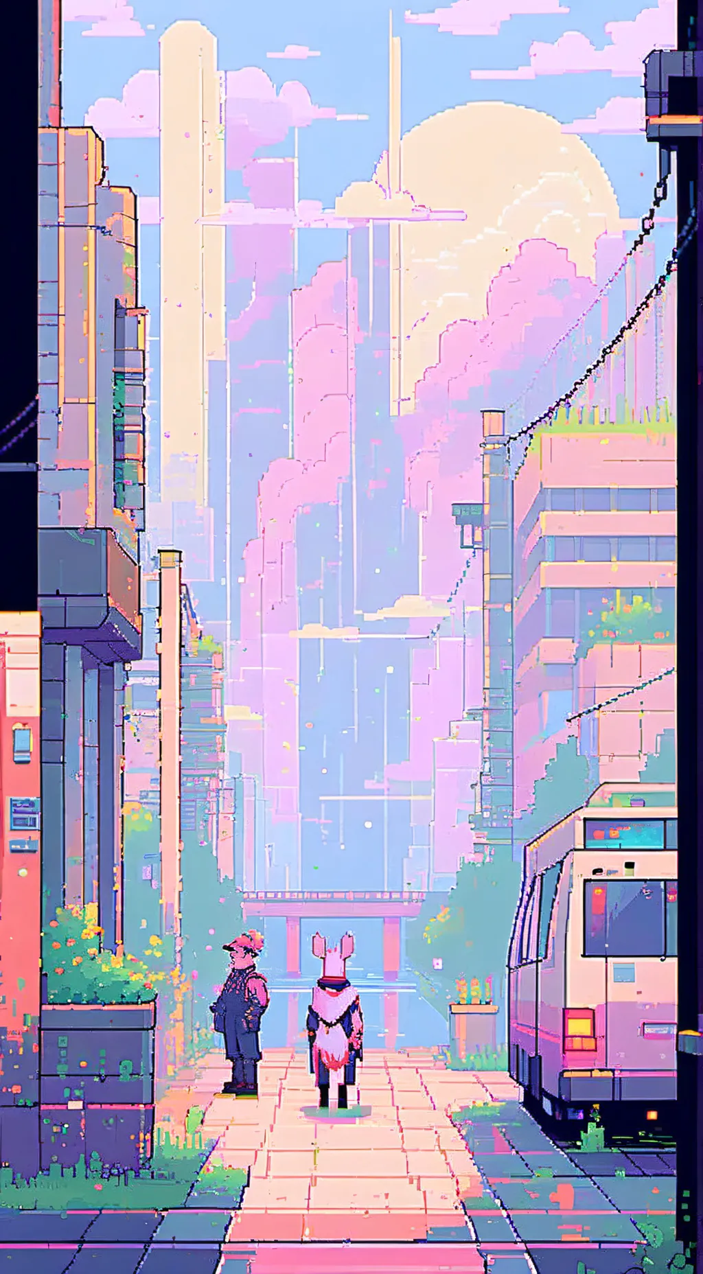 ai character: just a bacon background