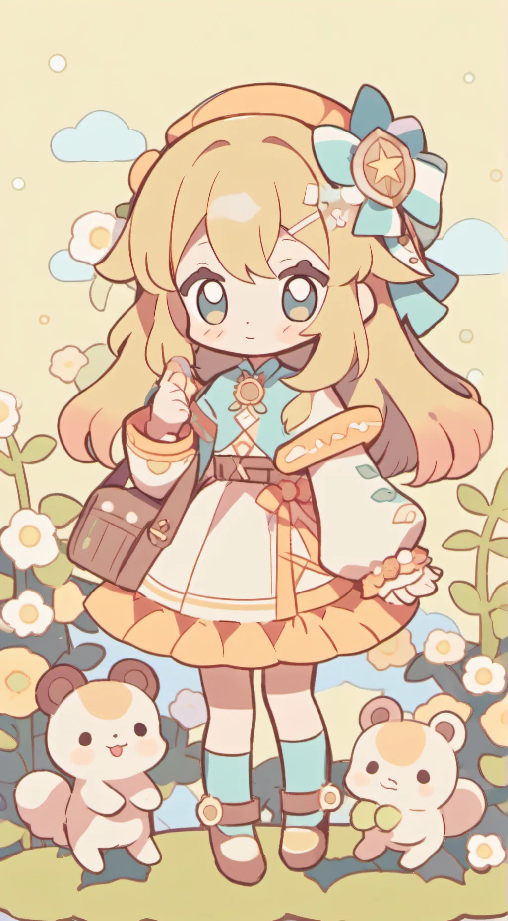 ai character: team oc background