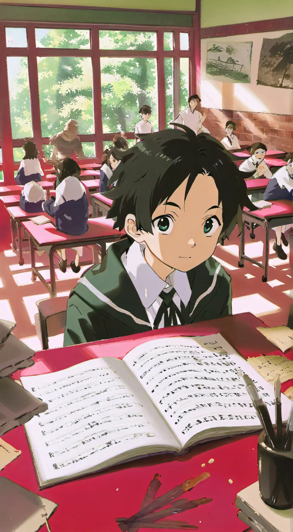 ai character: Your students background