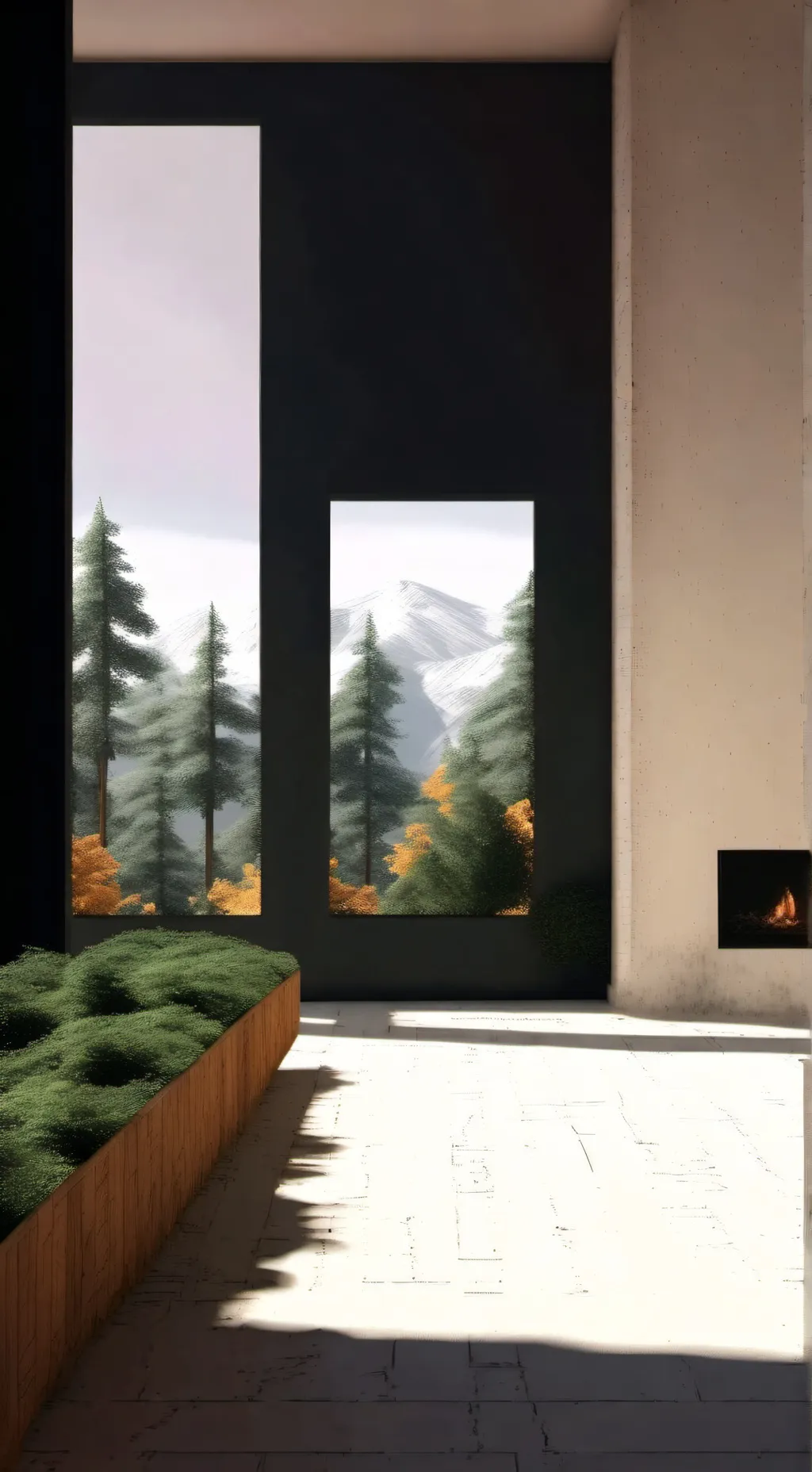 ai character: English Fam beach background