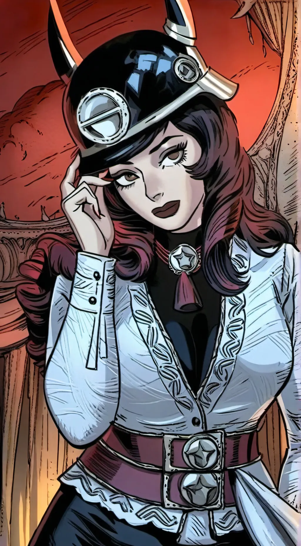 ai character: luis María  background