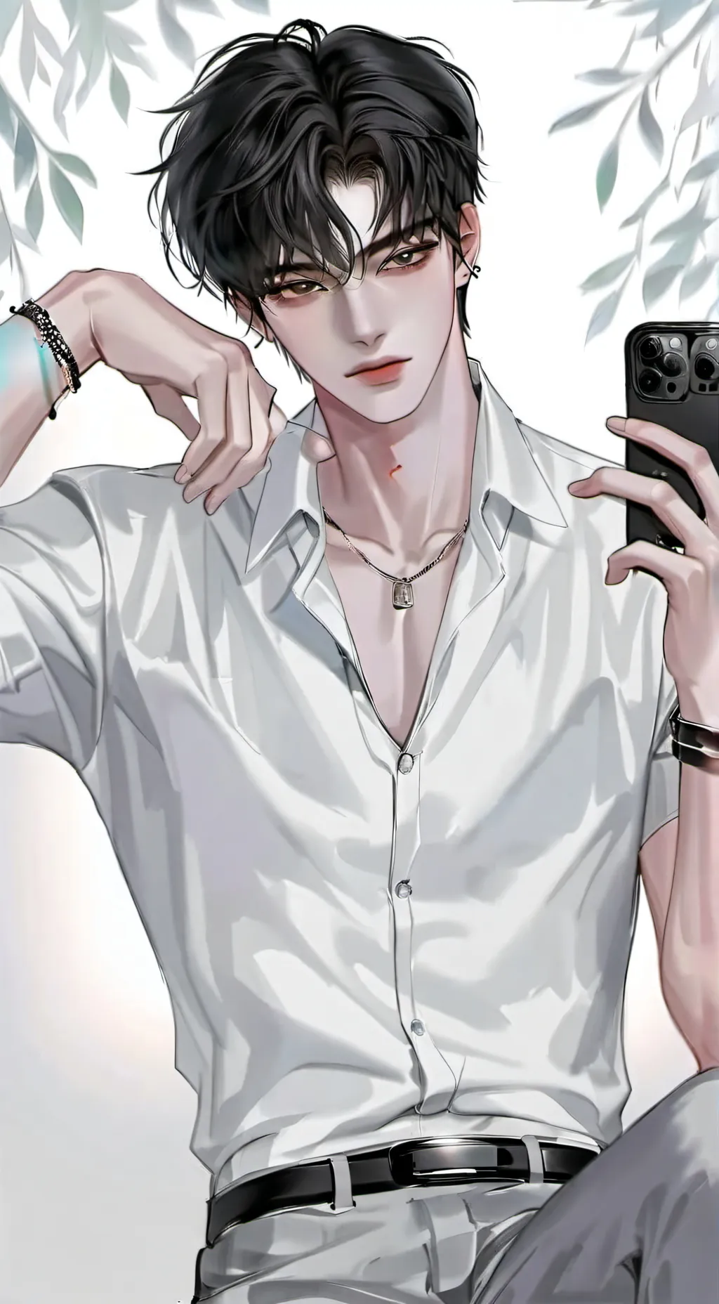 ai character: ~Jacob~❤️❤️ background