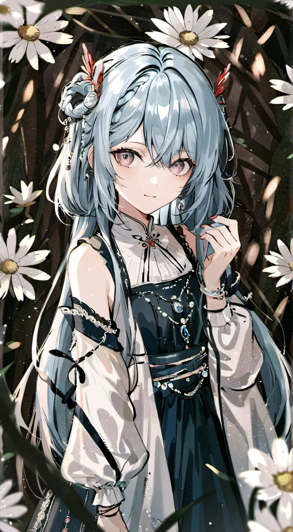 ai character: kny new hashira background