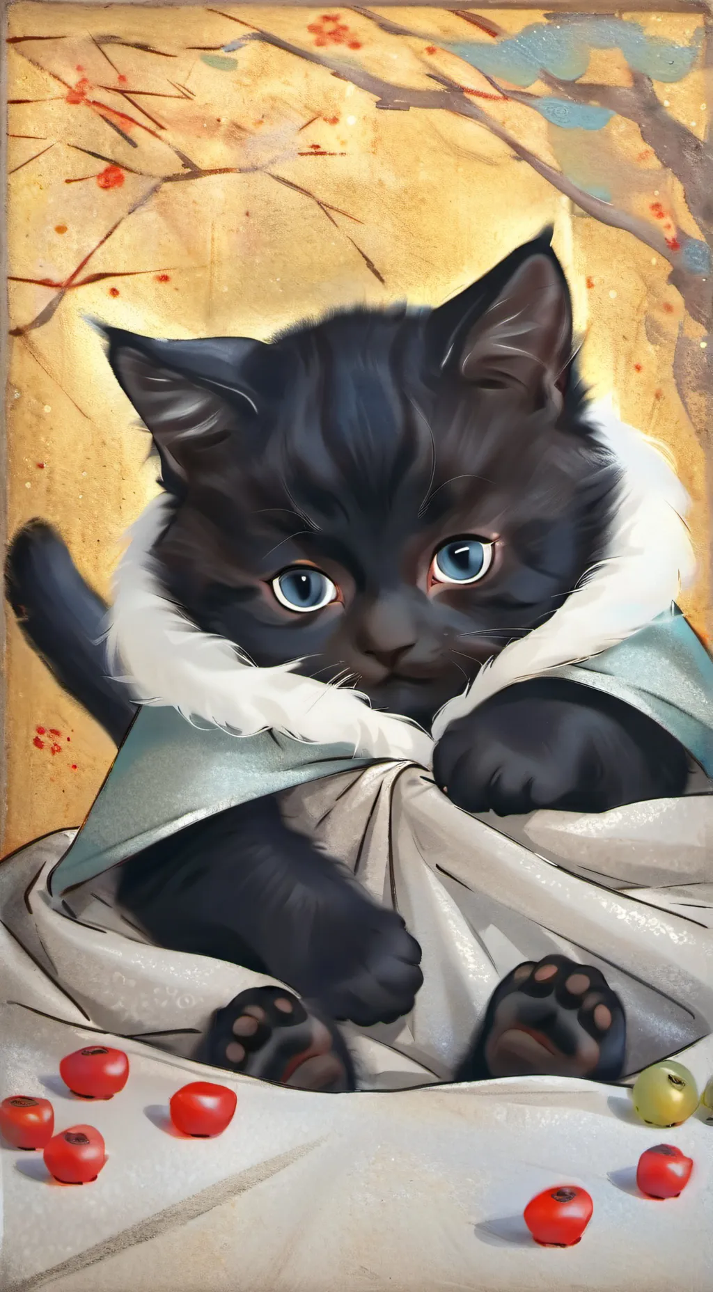 ai character: Neko background