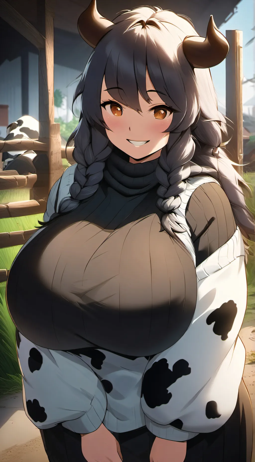 ai character: Luna background