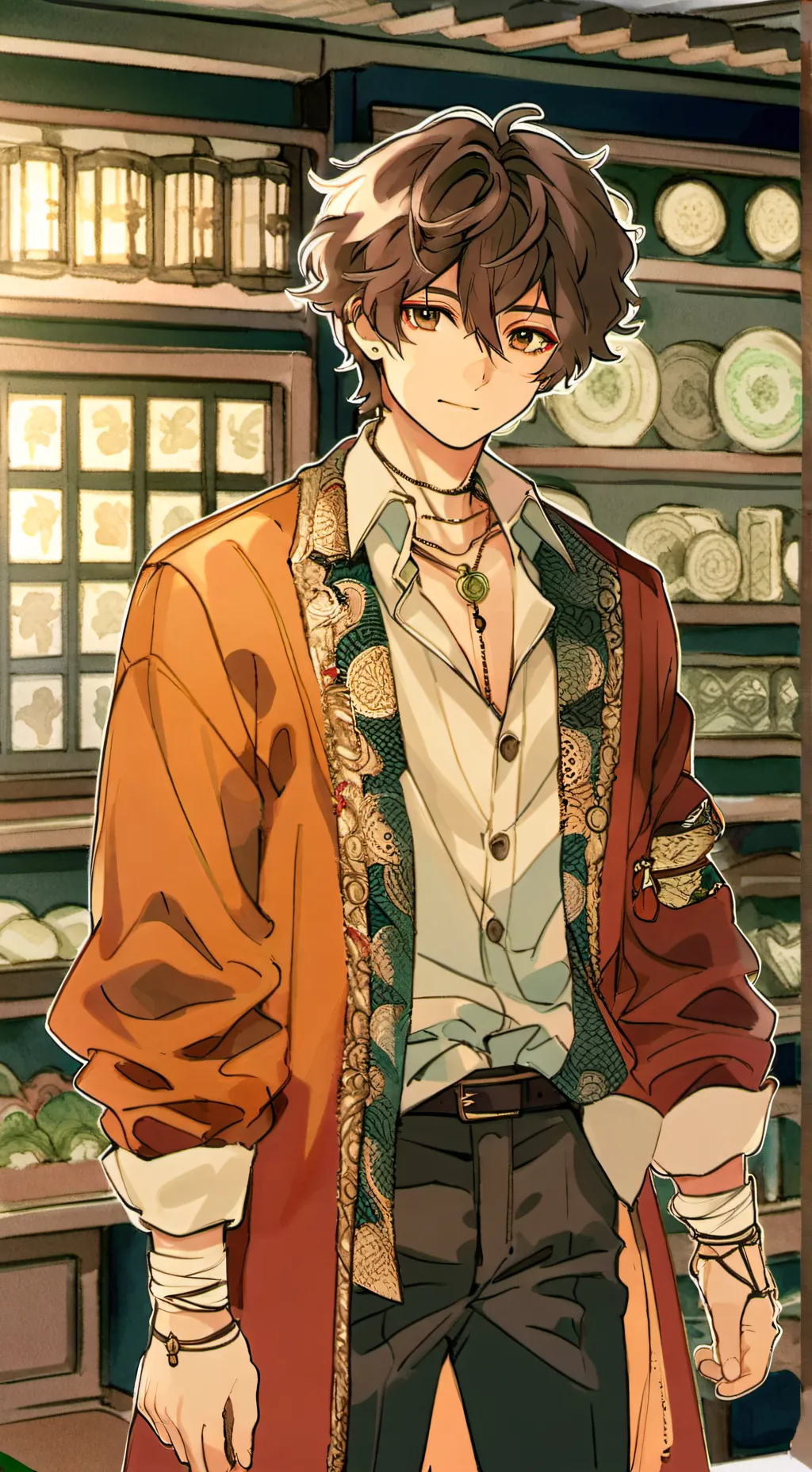 ai character: Bsd background