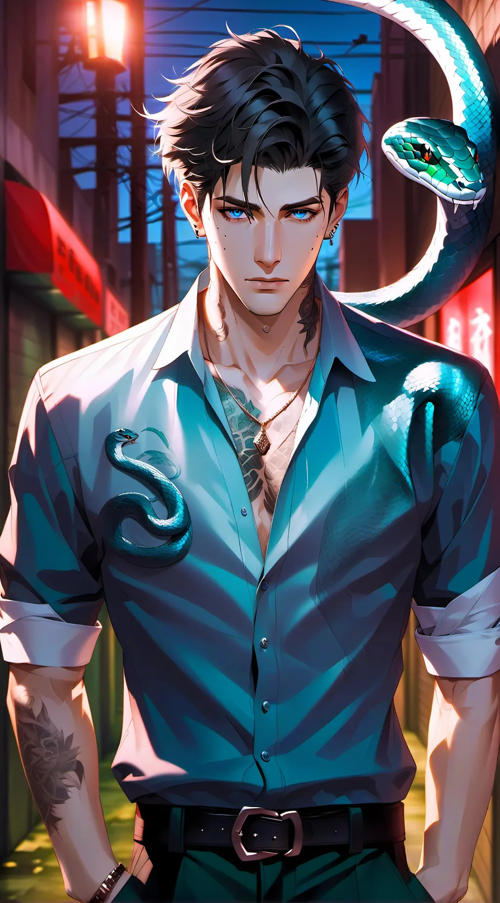 ai character: mafia agent background