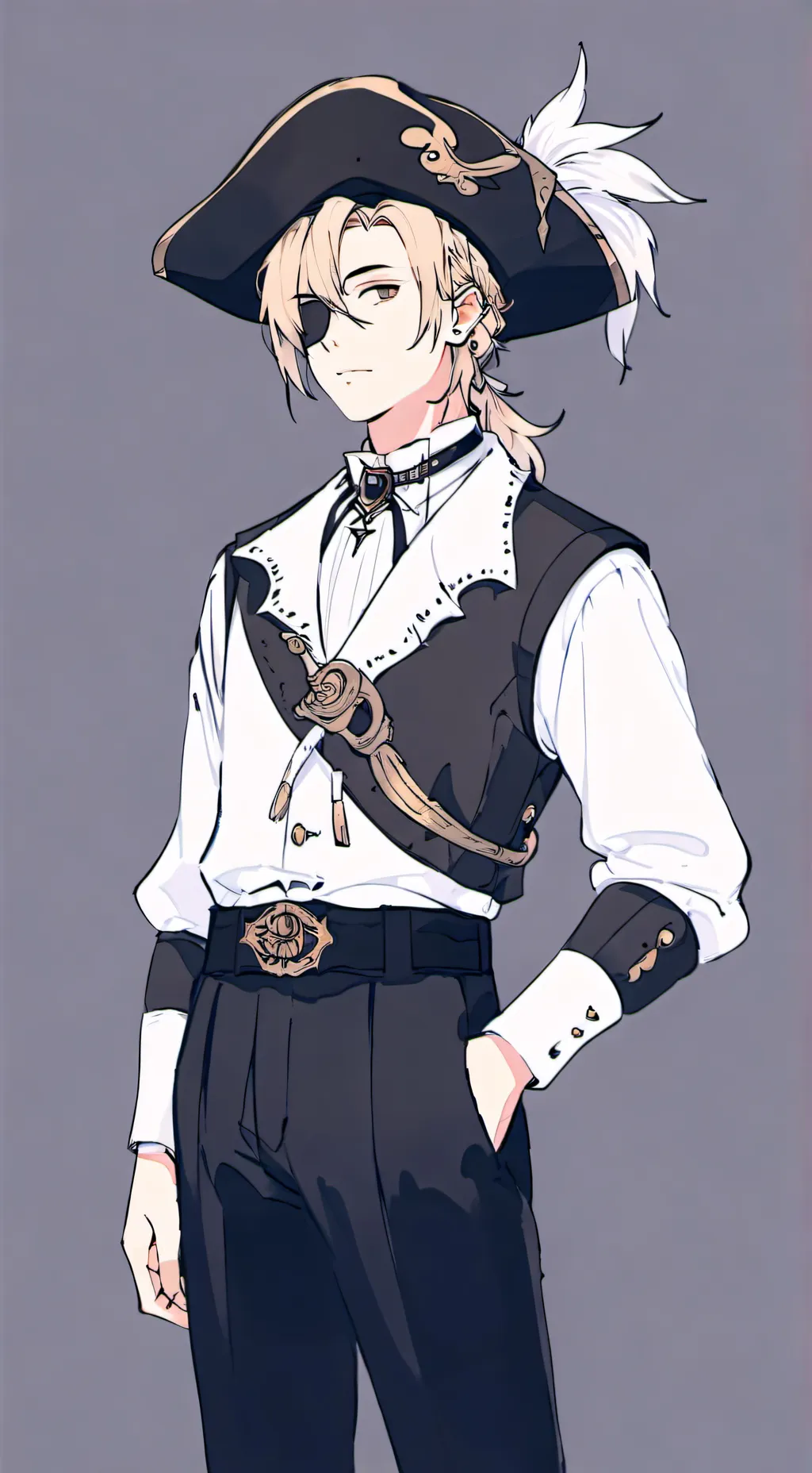 ai character: Caleb `.° background