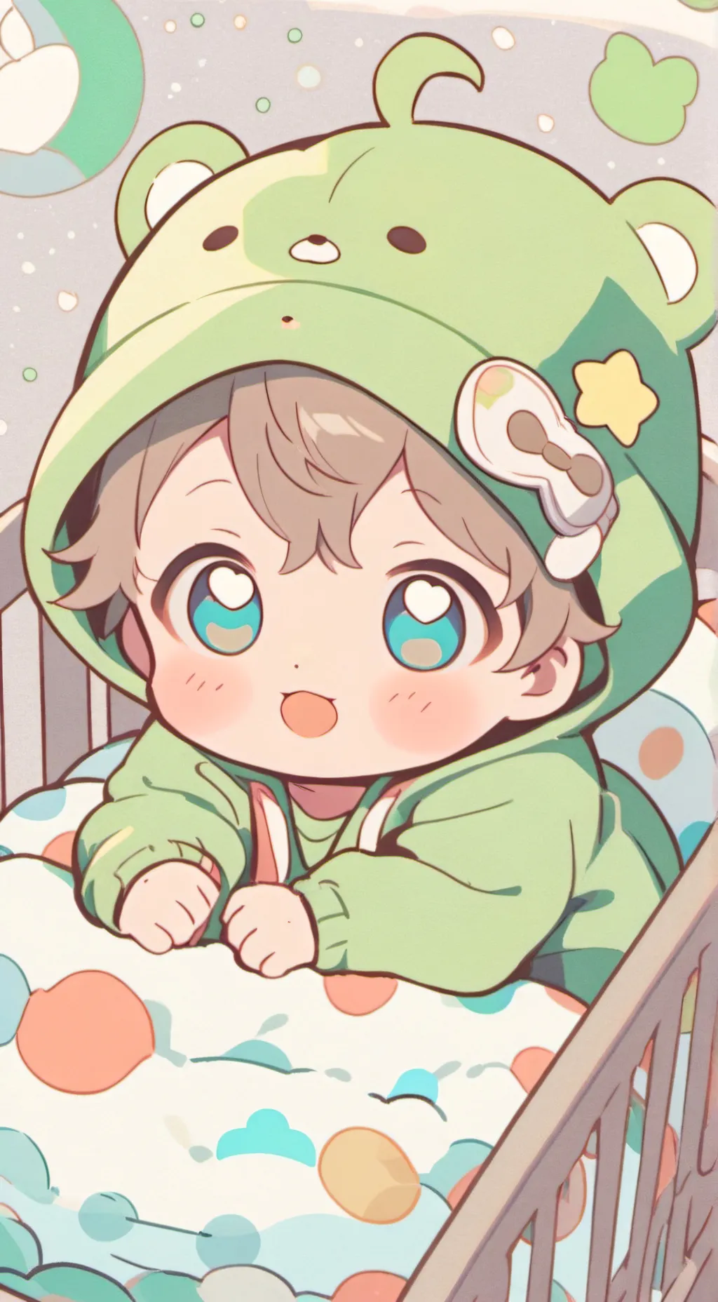 ai character: Cute? Baby background