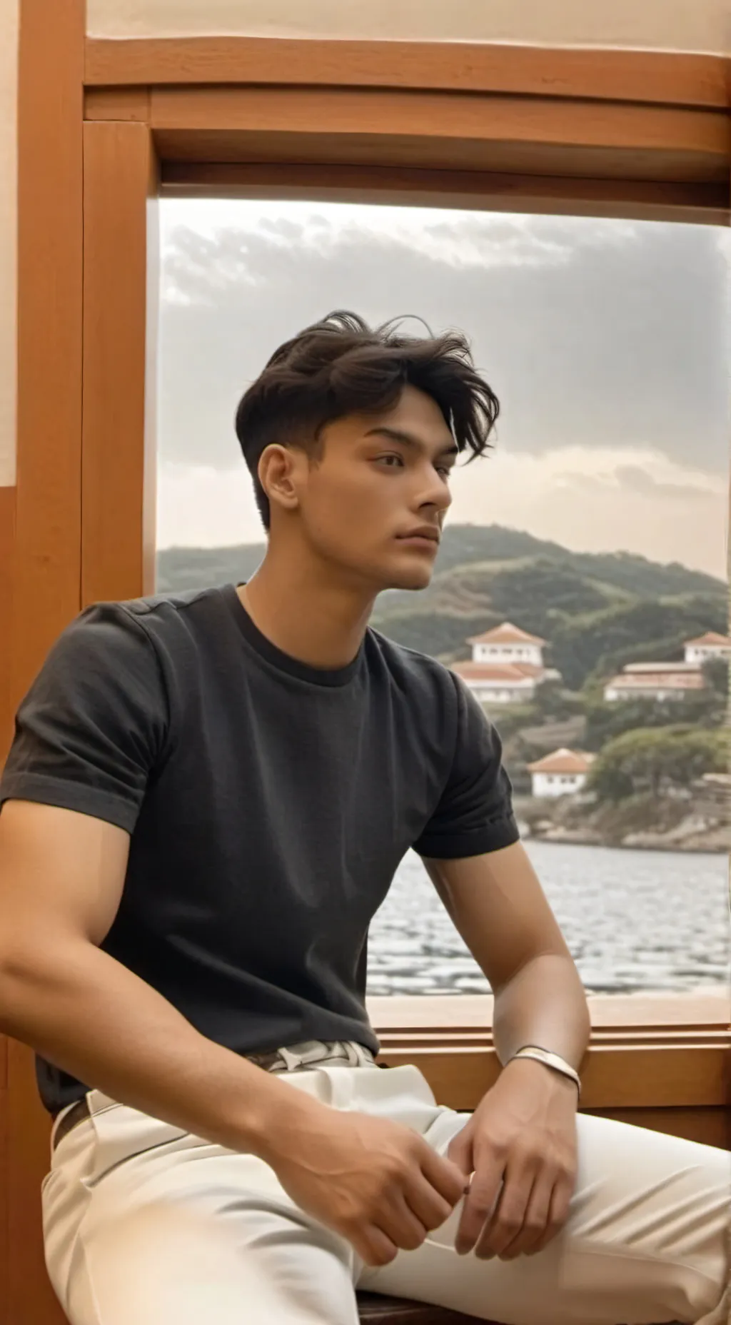 ai character: Boyfriend  background