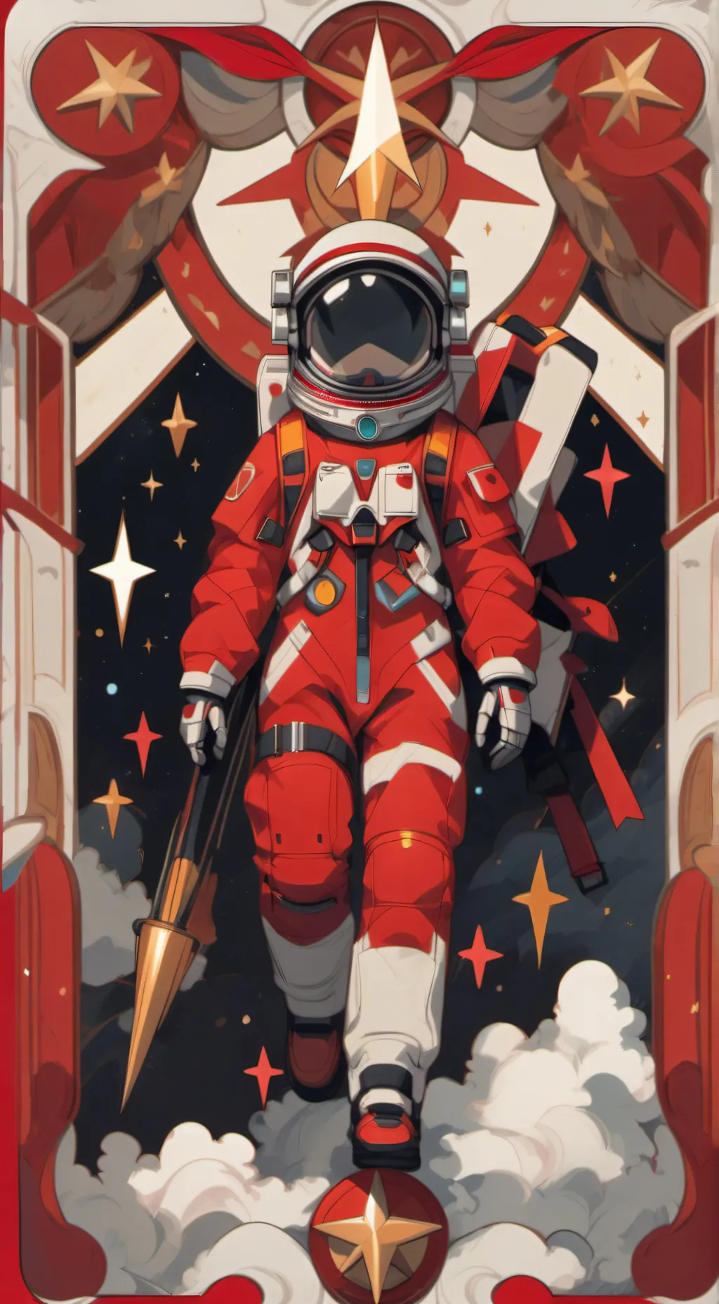 ai character: Among us background