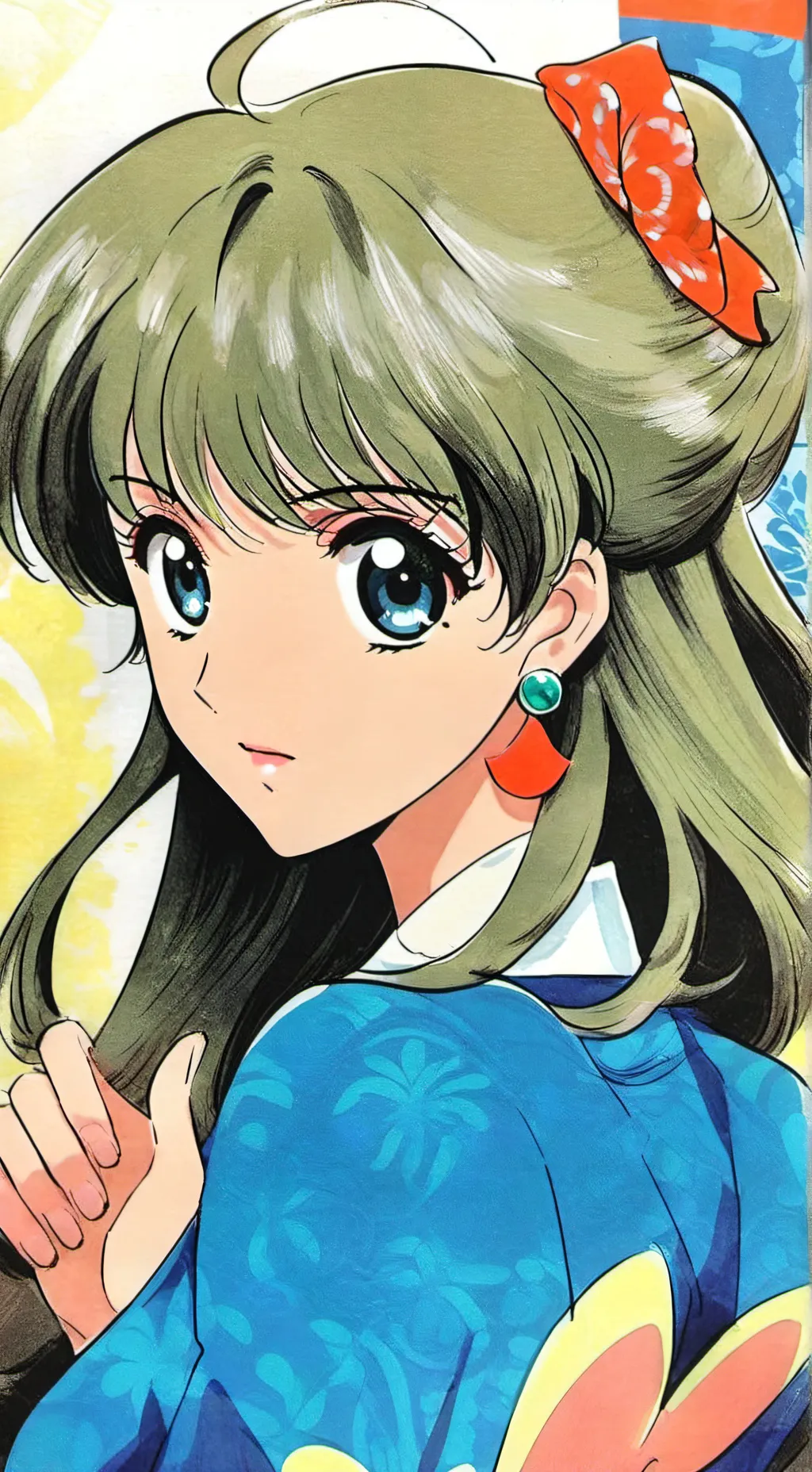 ai character: SMC X PVC background