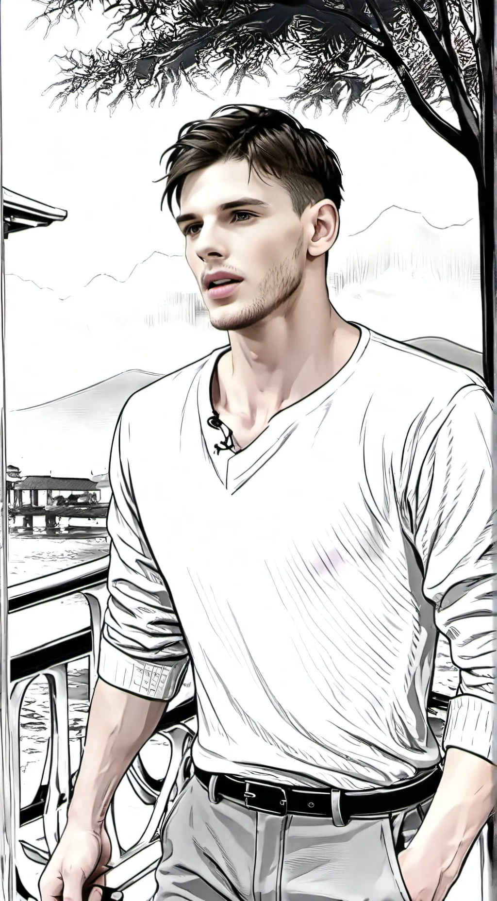 ai character: Noah background