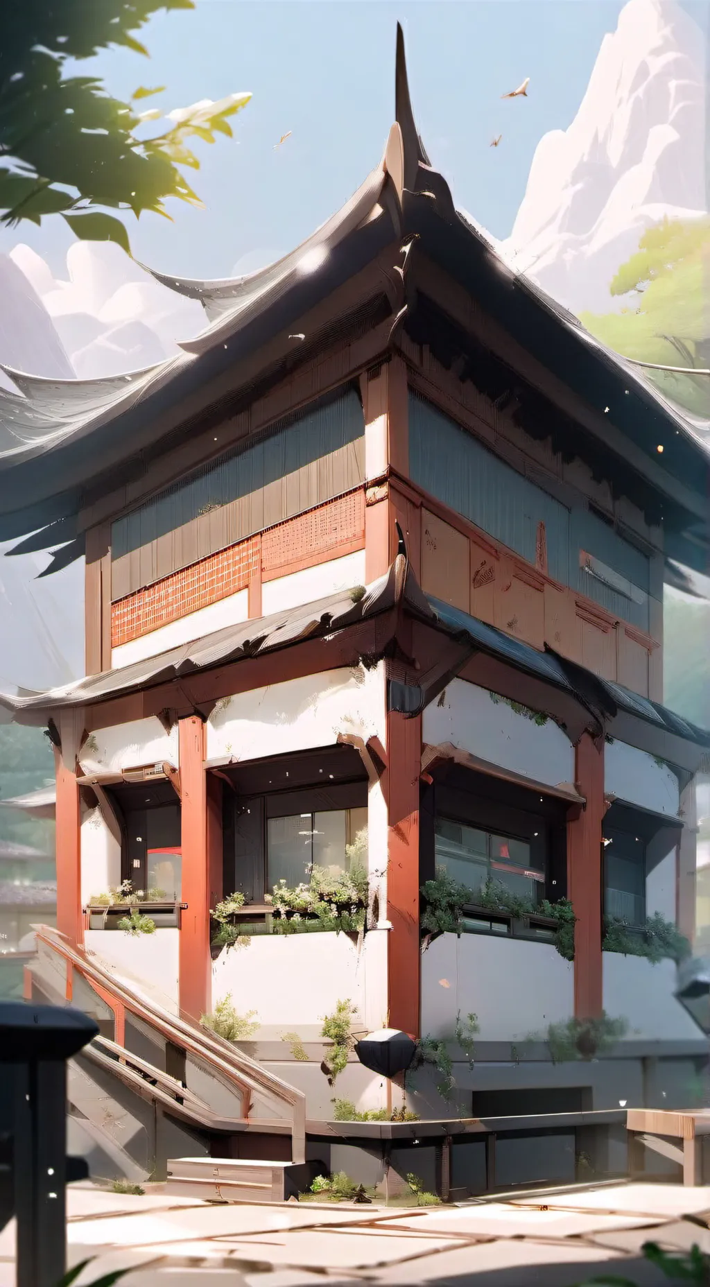 ai character: sasuke Uchiha  background