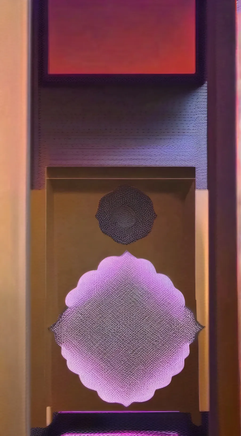 ai character: Gray emo background