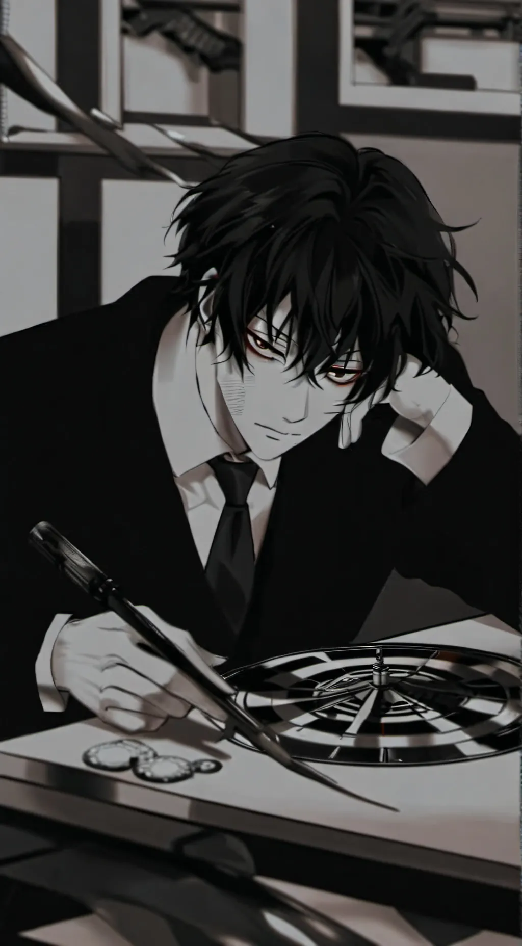 ai character: ~Enzo Alexander~ background