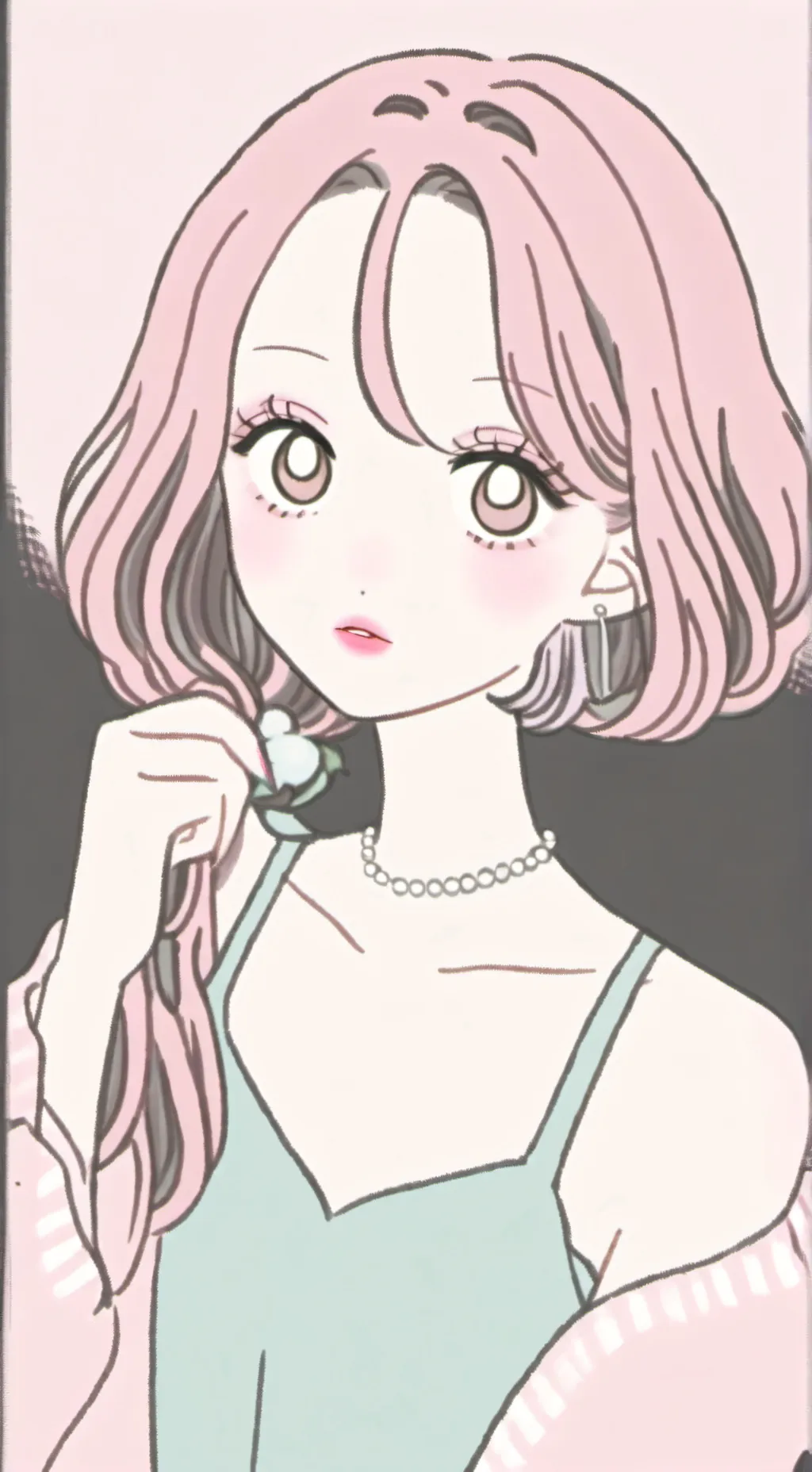 ai character: madoka  background