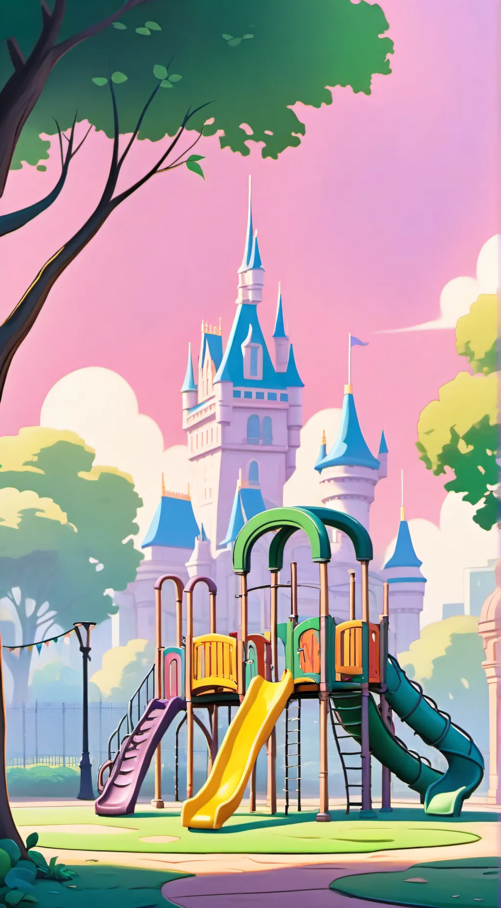 ai character: rainbow friends u background